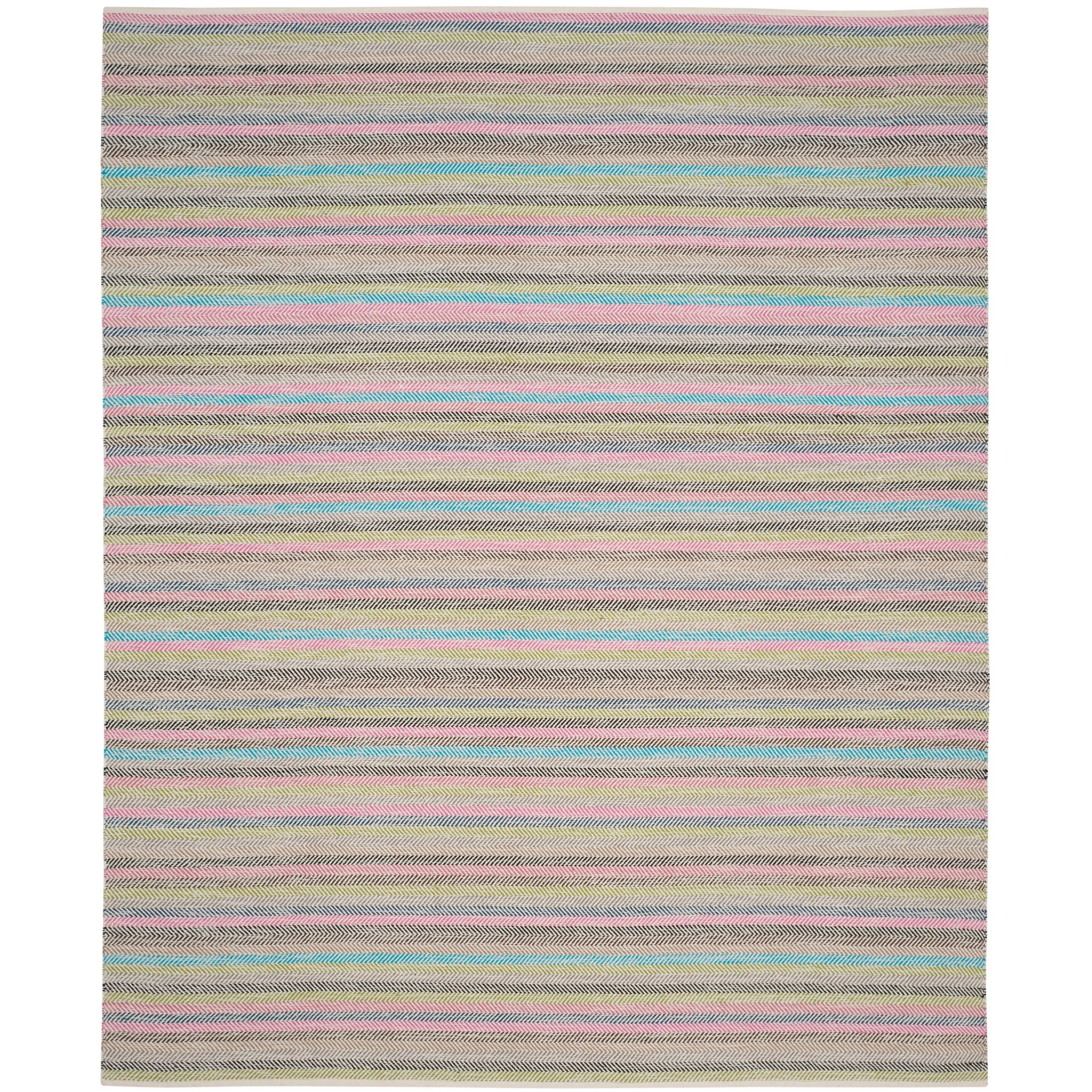 SAFAVIEH Handmade Striped Kilim Jenelle Stripe Wool Rug
