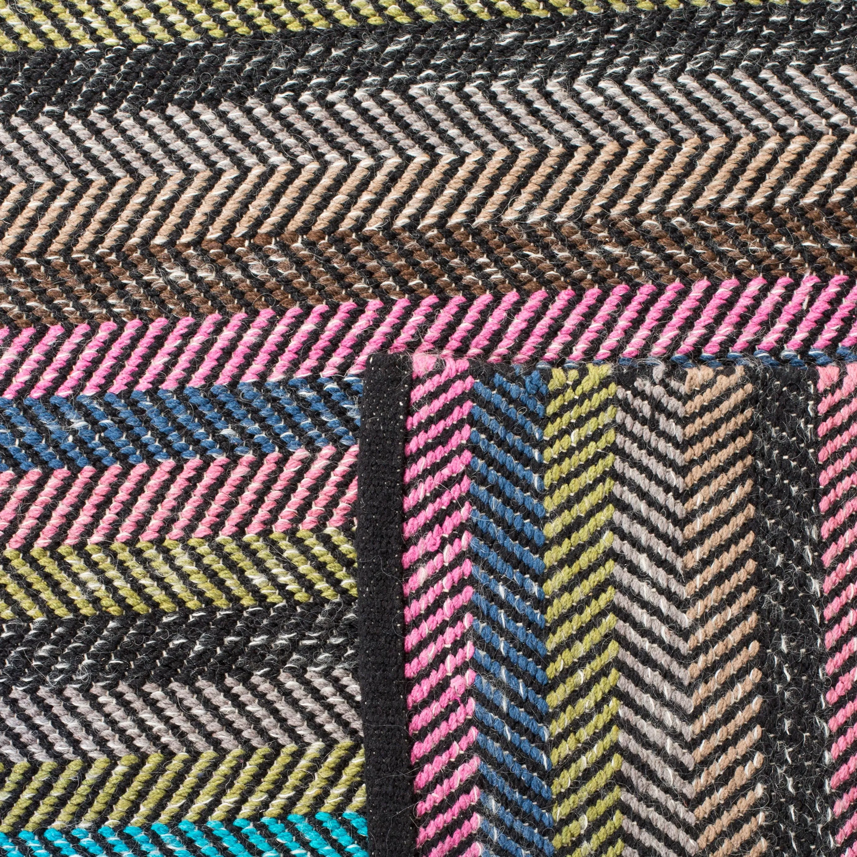 SAFAVIEH Handmade Striped Kilim Jenelle Stripe Wool Rug