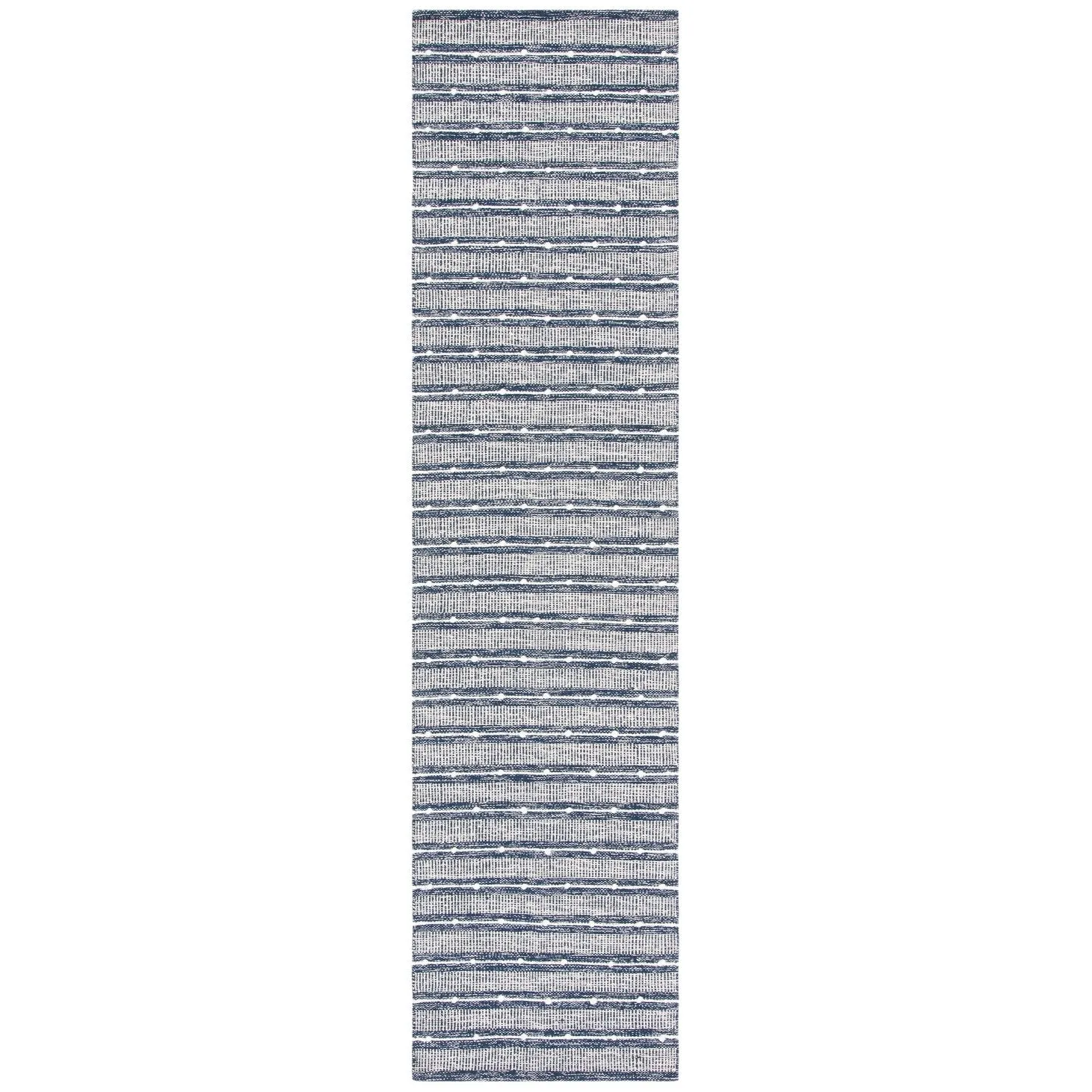 SAFAVIEH Handmade Striped Kilim Latoria Modern Cotton Rug -