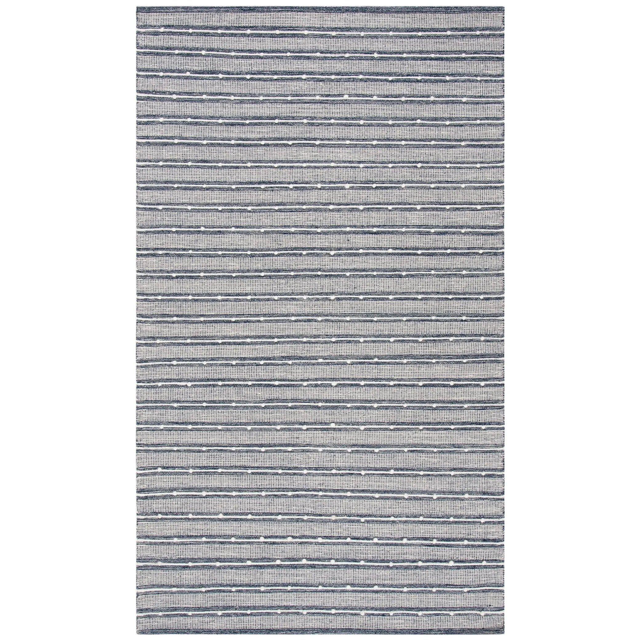 SAFAVIEH Handmade Striped Kilim Latoria Modern Cotton Rug -