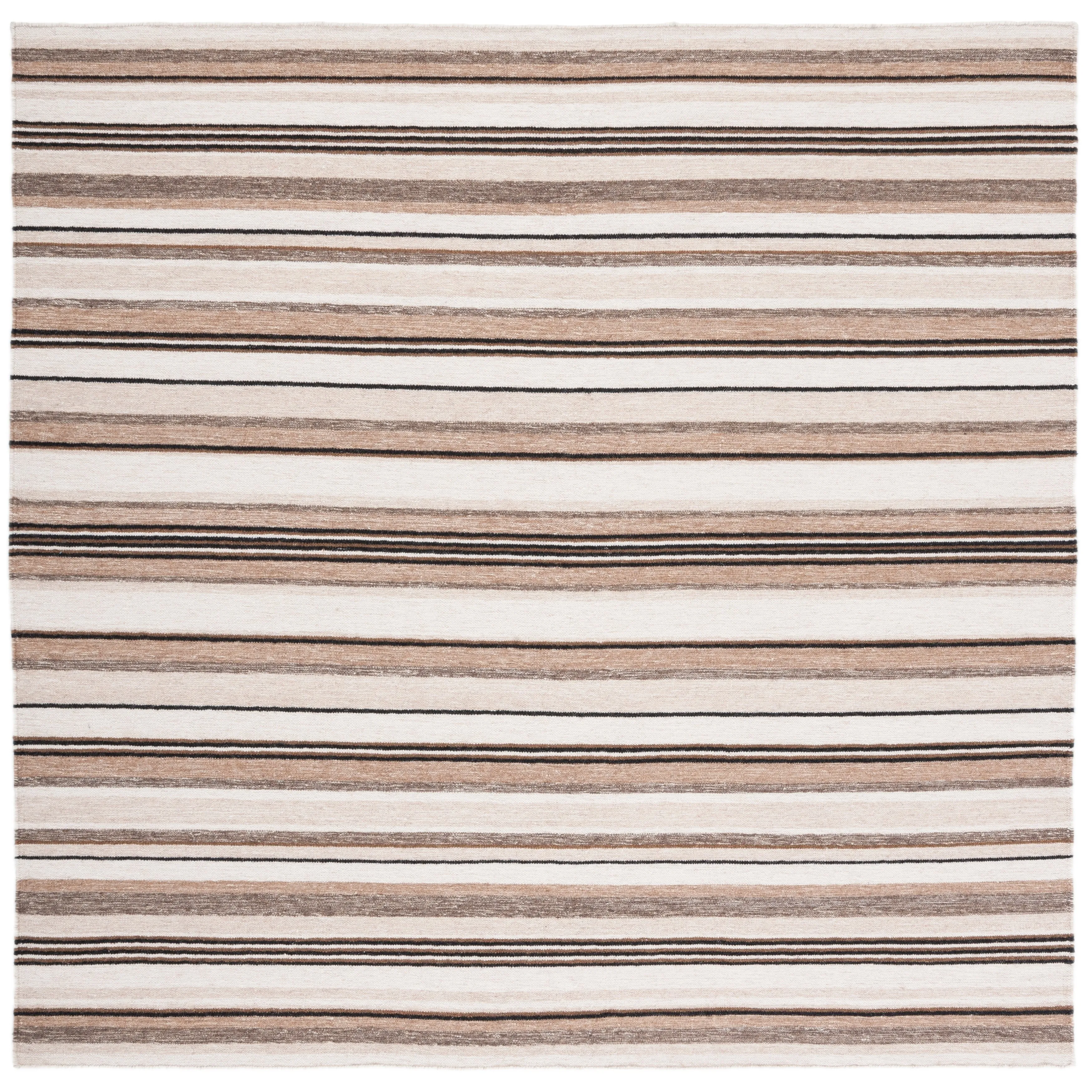 SAFAVIEH Handmade Striped Kilim Torrie Casual Wool Rug