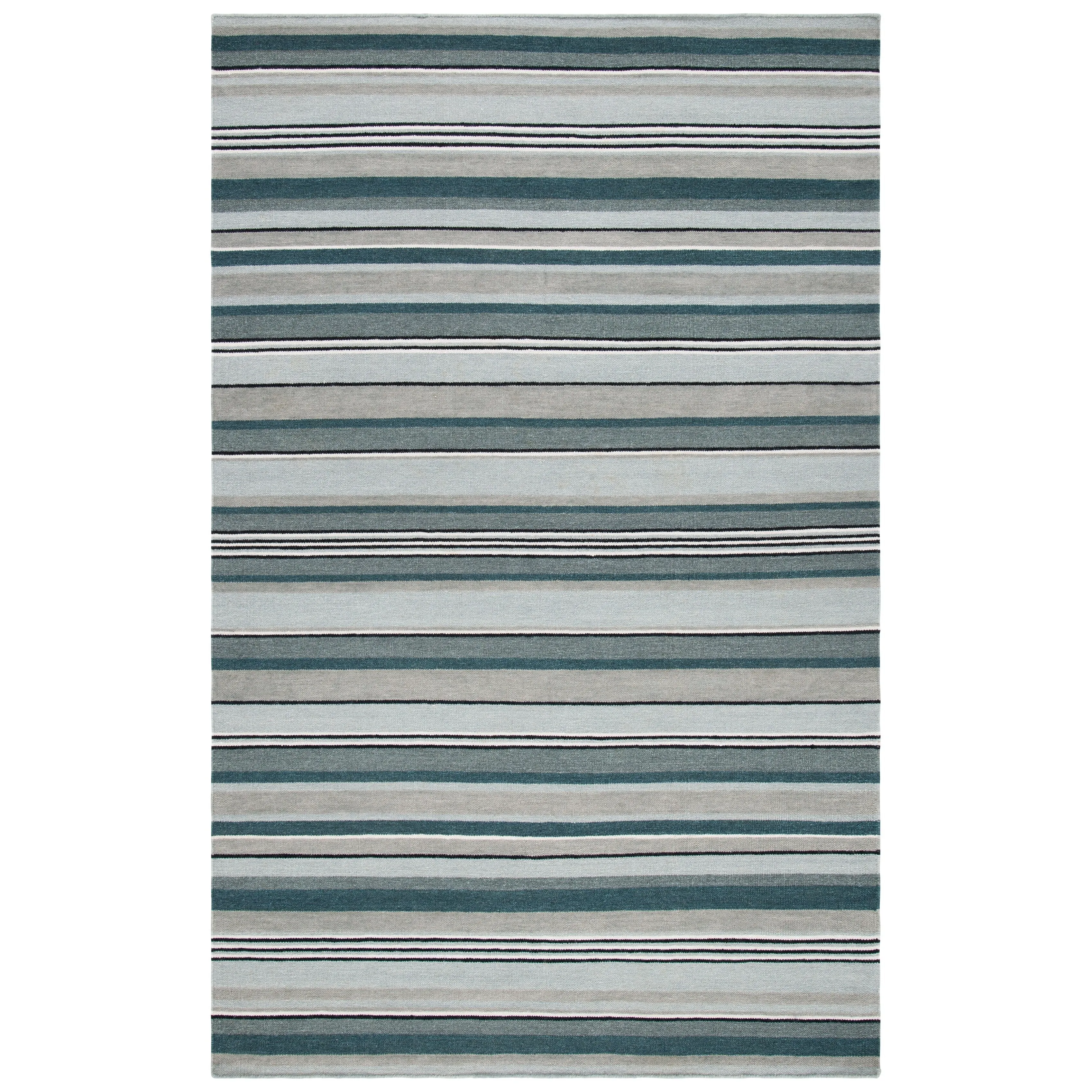 SAFAVIEH Handmade Striped Kilim Torrie Casual Wool Rug