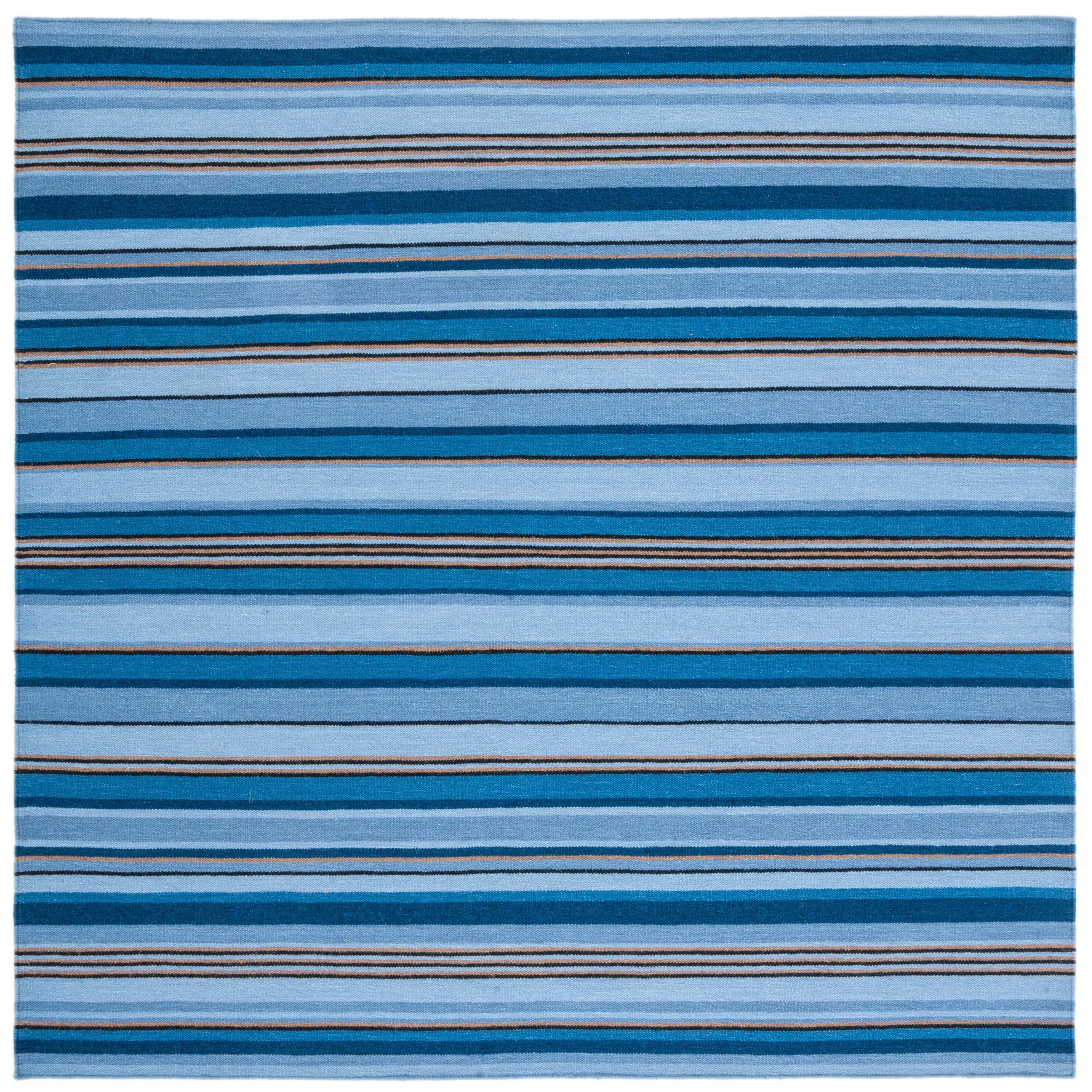 SAFAVIEH Handmade Striped Kilim Torrie Casual Wool Rug