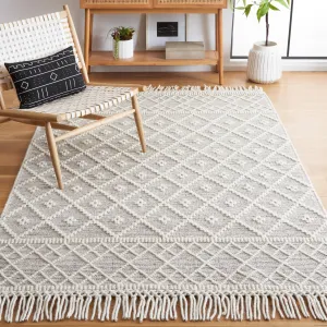 SAFAVIEH Handmade Vermont Gillian Boho Wool Fringe Rug