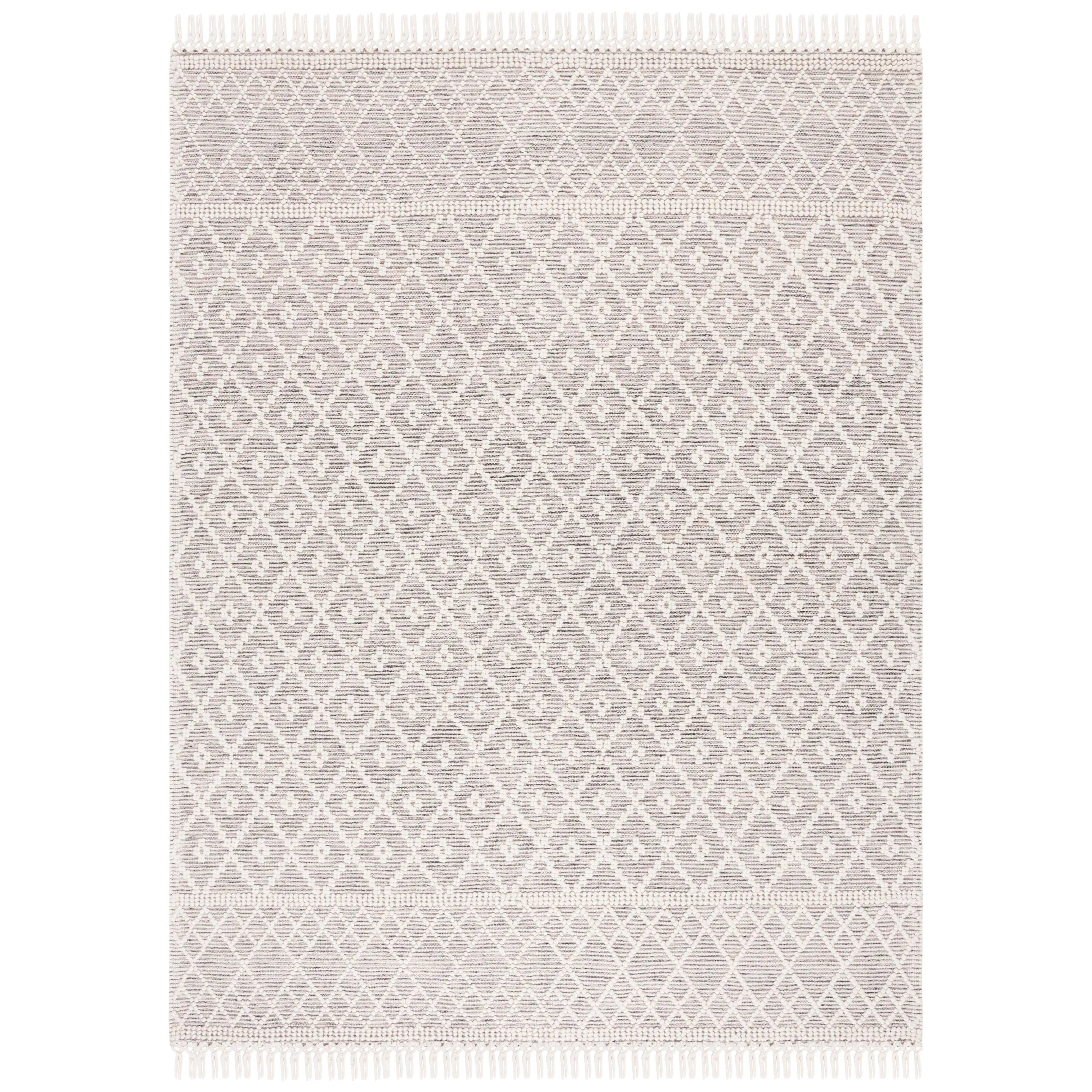 SAFAVIEH Handmade Vermont Gillian Boho Wool Fringe Rug