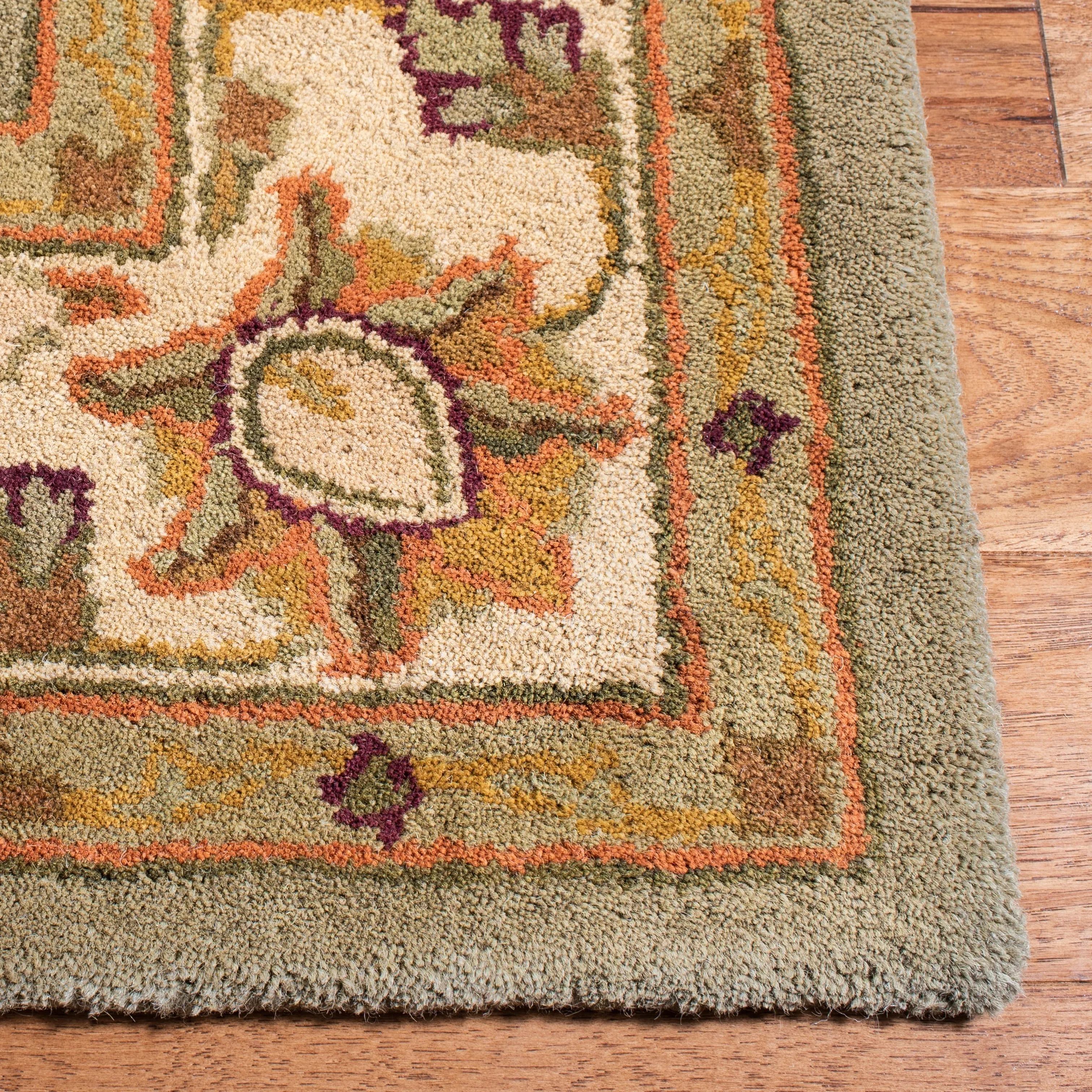 SAFAVIEH Heritage Handmade Dawna Traditional Oriental Wool Area Rug