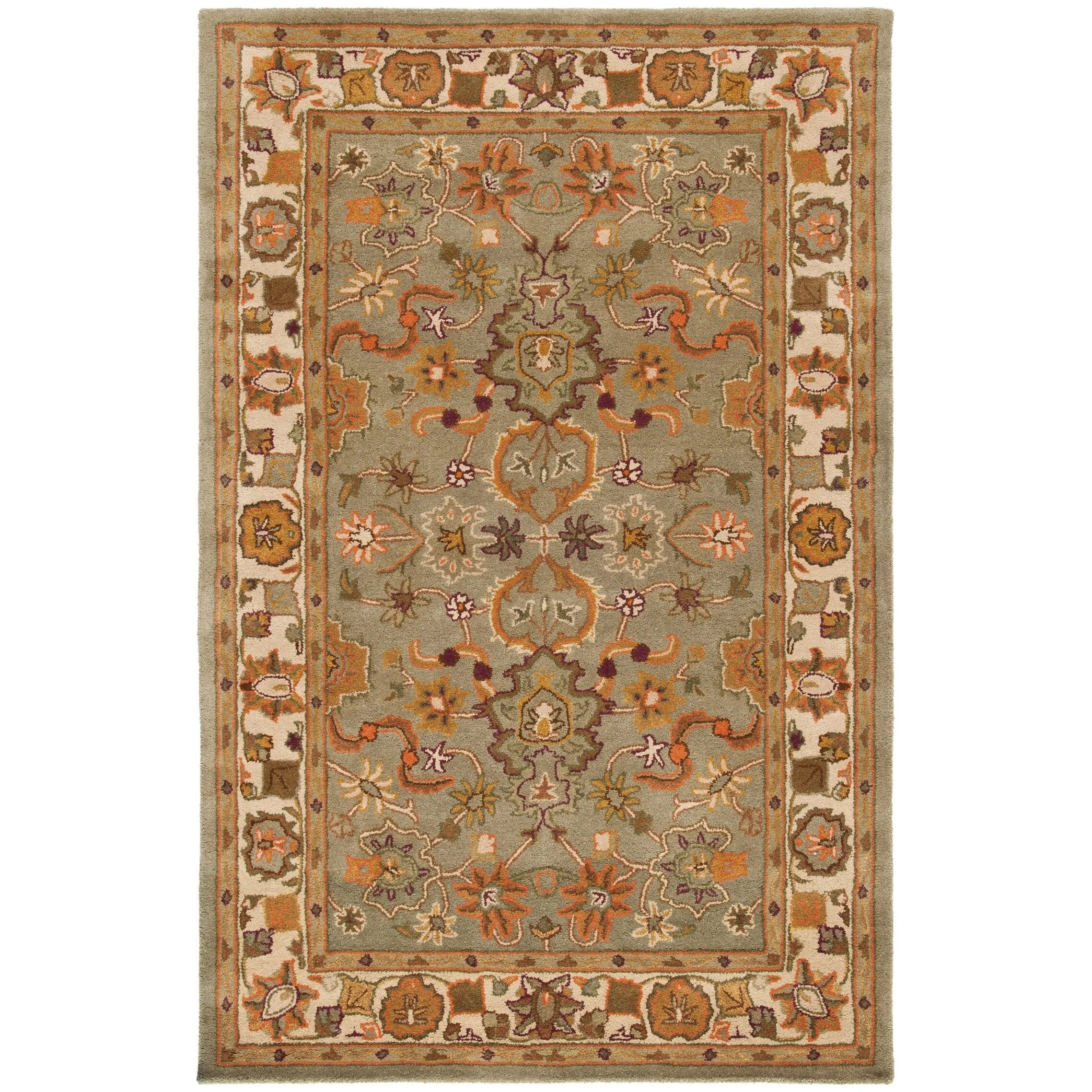 SAFAVIEH Heritage Handmade Dawna Traditional Oriental Wool Area Rug