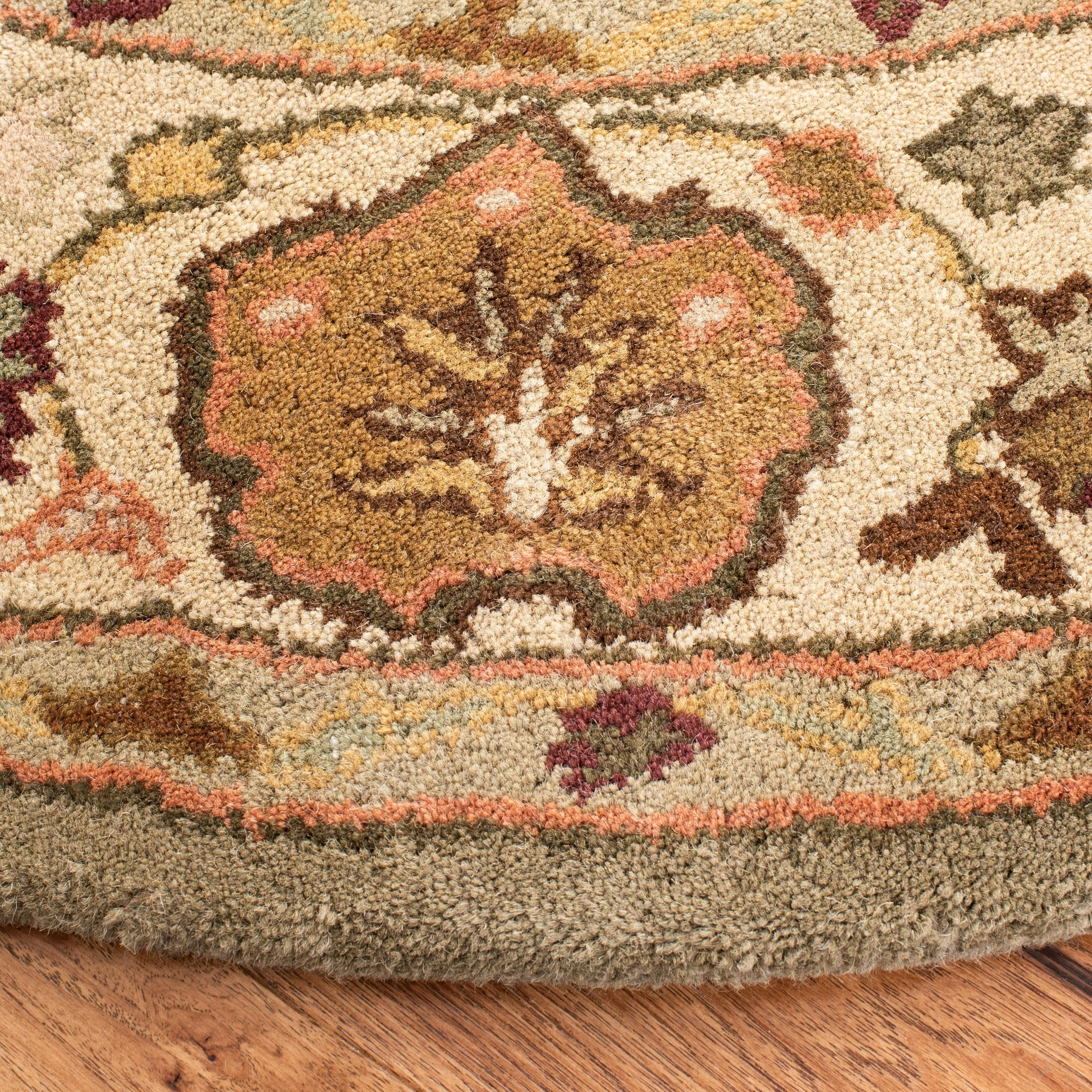 SAFAVIEH Heritage Handmade Dawna Traditional Oriental Wool Area Rug