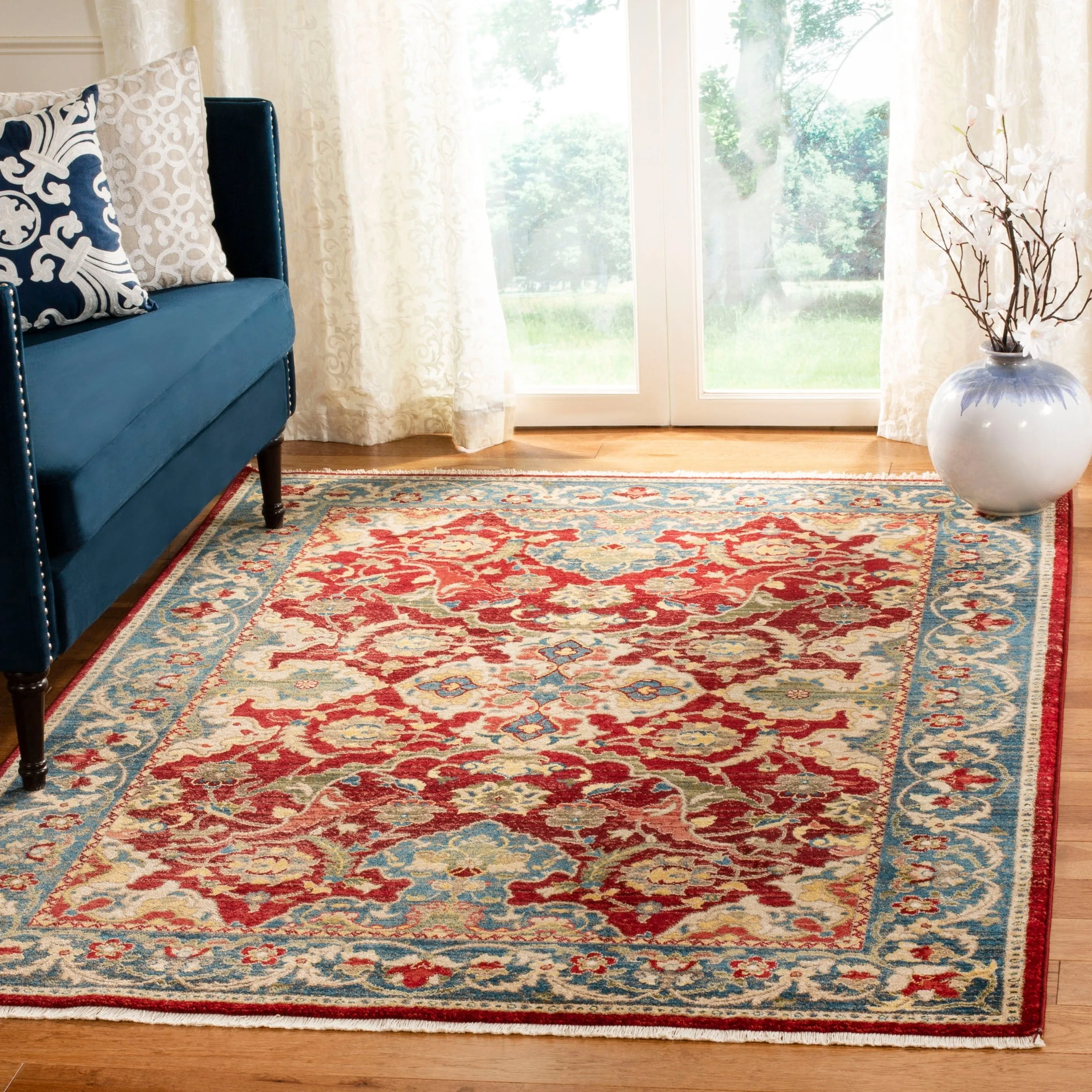 SAFAVIEH Kashan Glinda Oriental Rug
