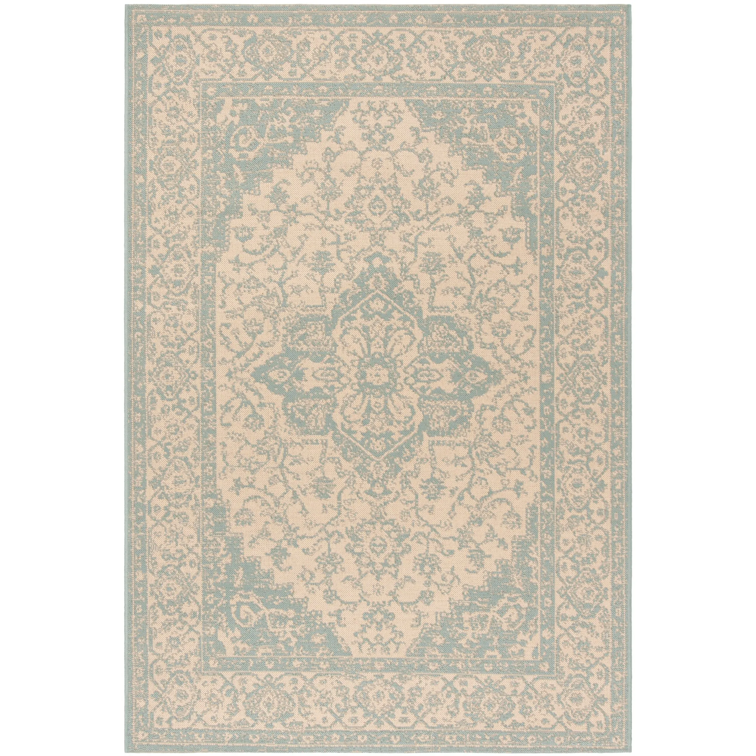 SAFAVIEH Linden Louann Indoor/ Outdoor Waterproof Patio Backyard Rug