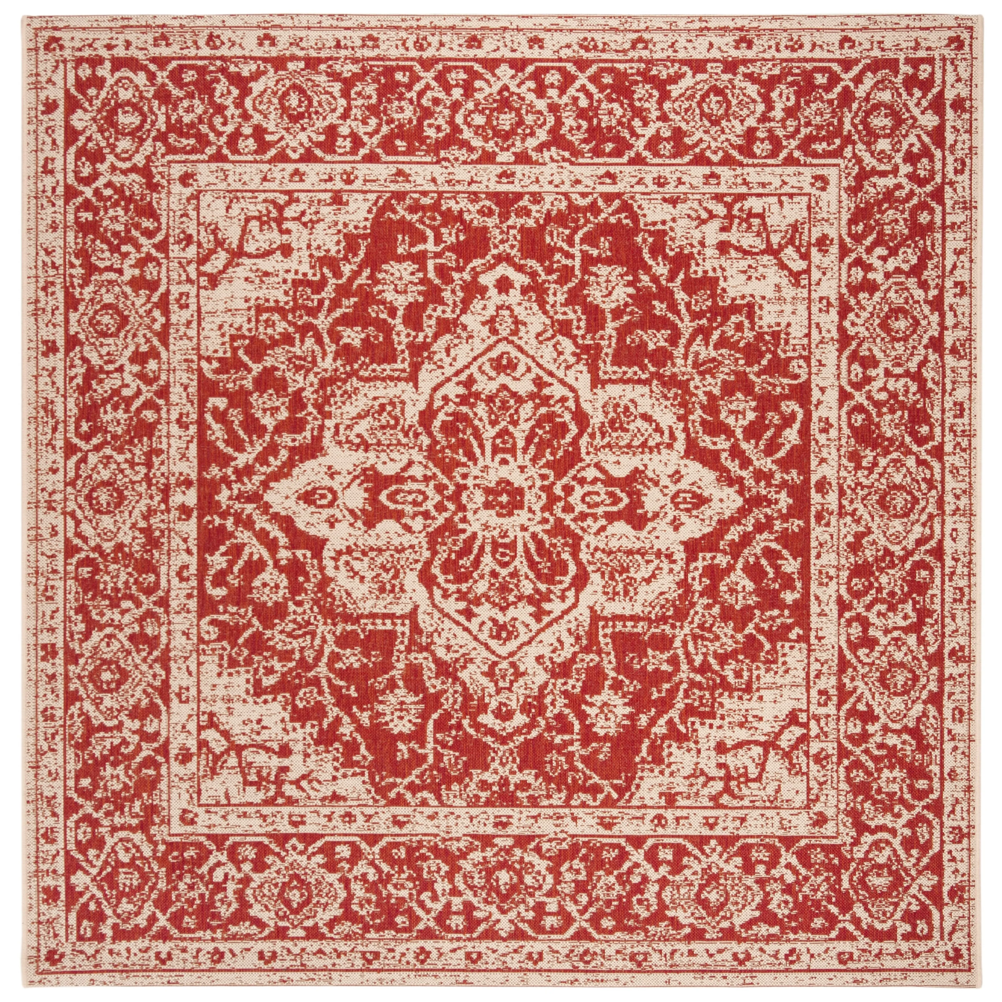 SAFAVIEH Linden Louann Indoor/ Outdoor Waterproof Patio Backyard Rug