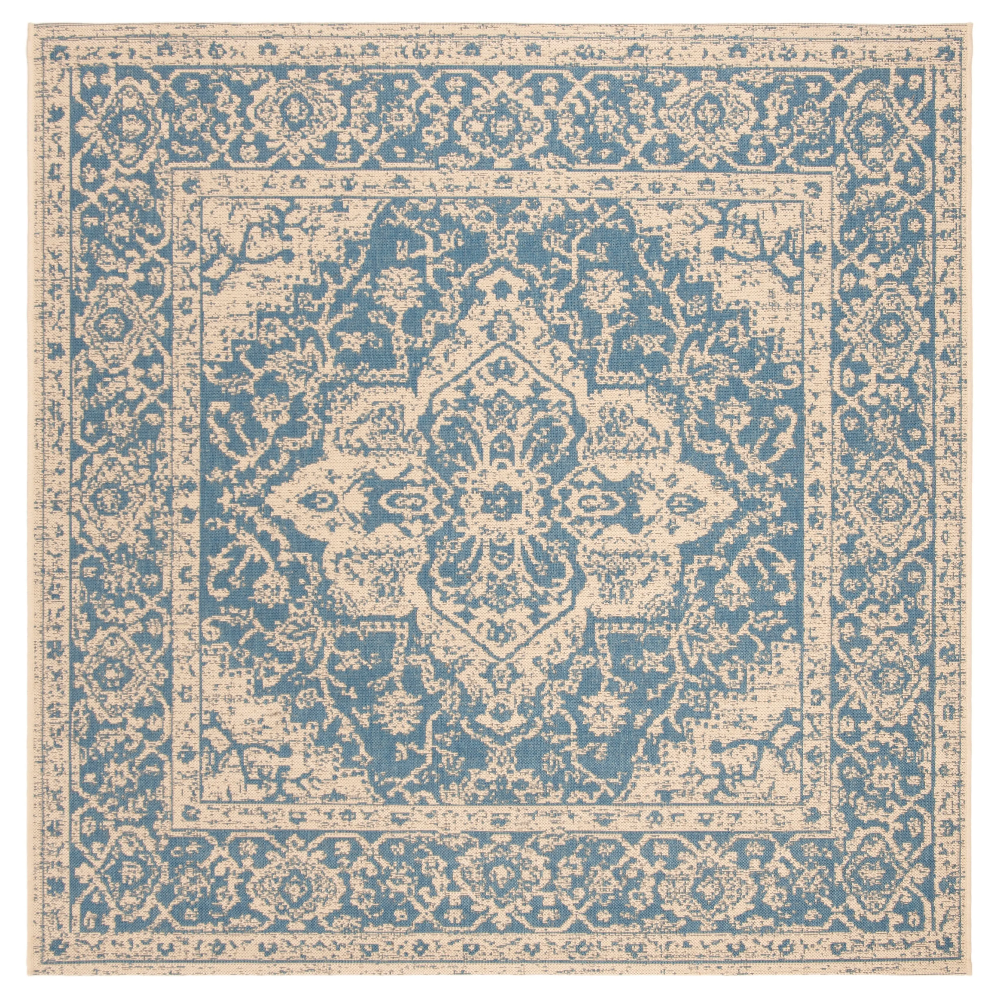 SAFAVIEH Linden Louann Indoor/ Outdoor Waterproof Patio Backyard Rug