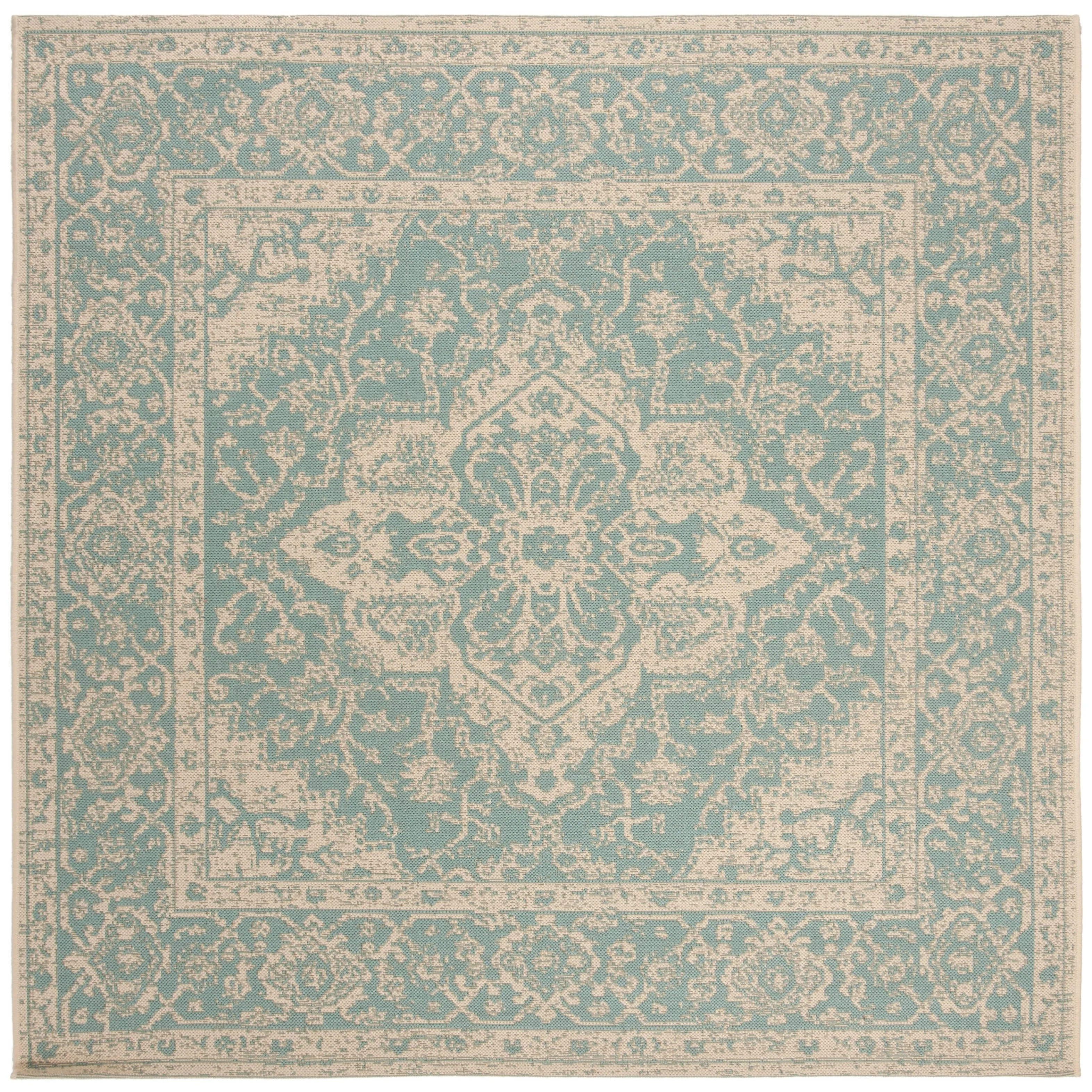 SAFAVIEH Linden Louann Indoor/ Outdoor Waterproof Patio Backyard Rug