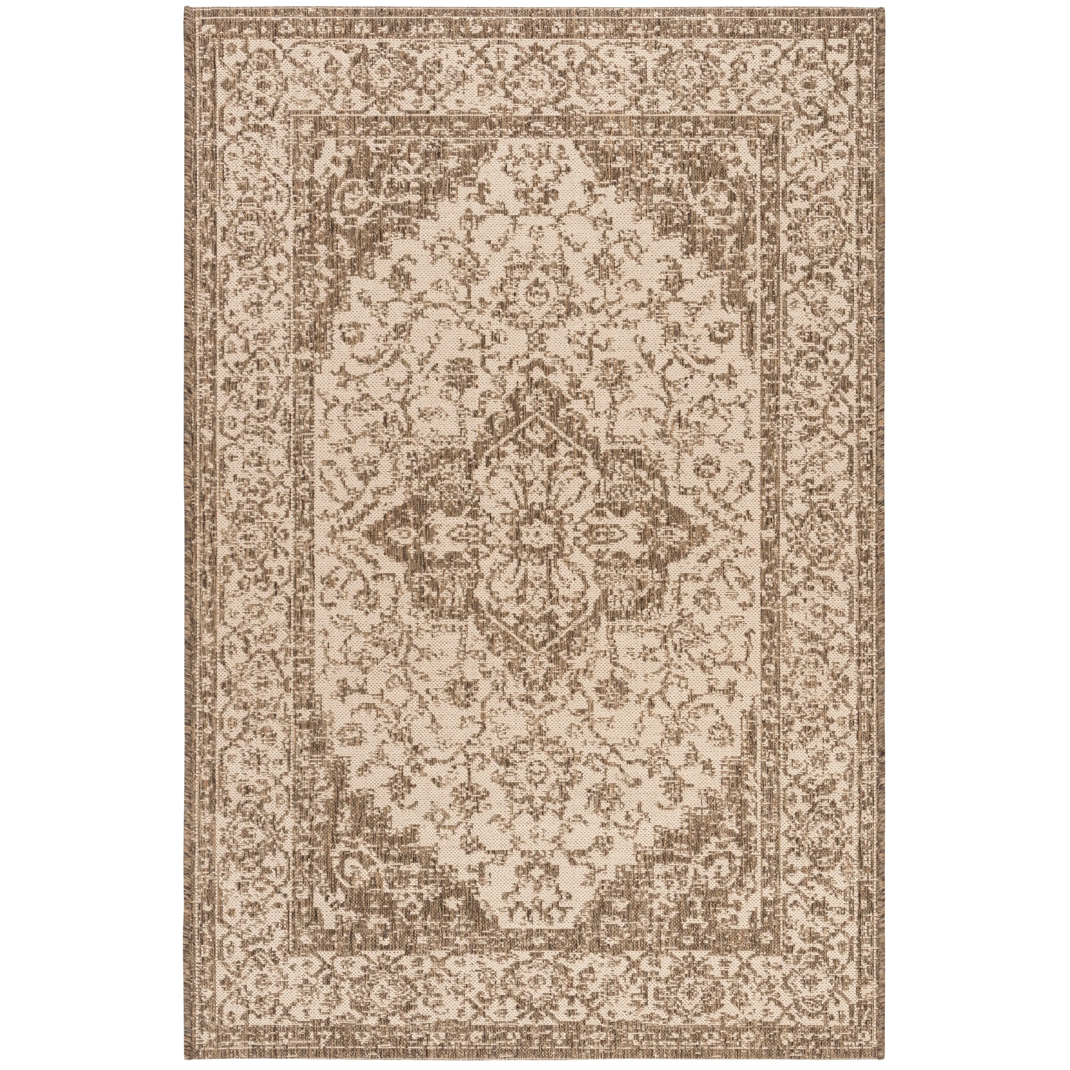 SAFAVIEH Linden Louann Indoor/ Outdoor Waterproof Patio Backyard Rug