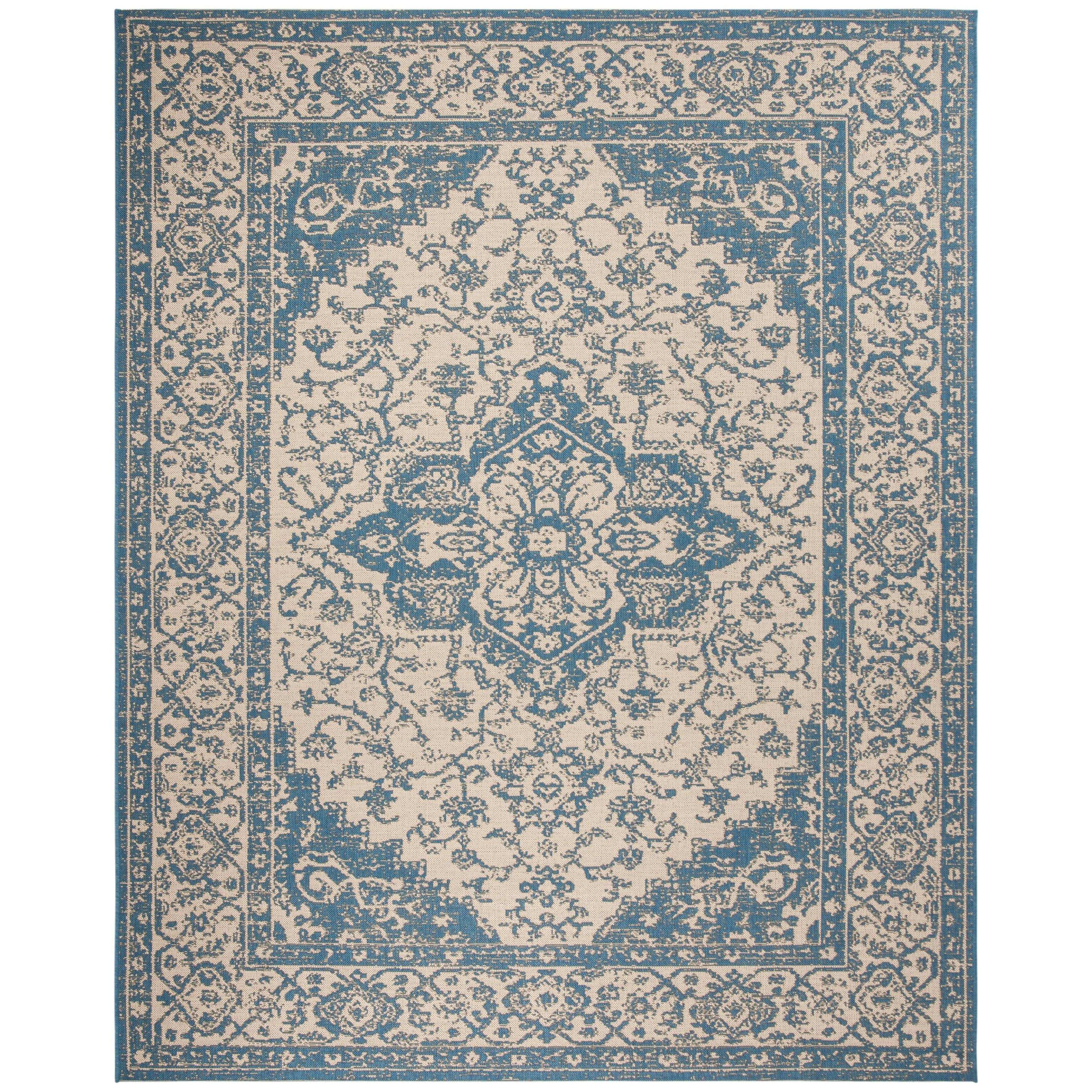 SAFAVIEH Linden Louann Indoor/ Outdoor Waterproof Patio Backyard Rug