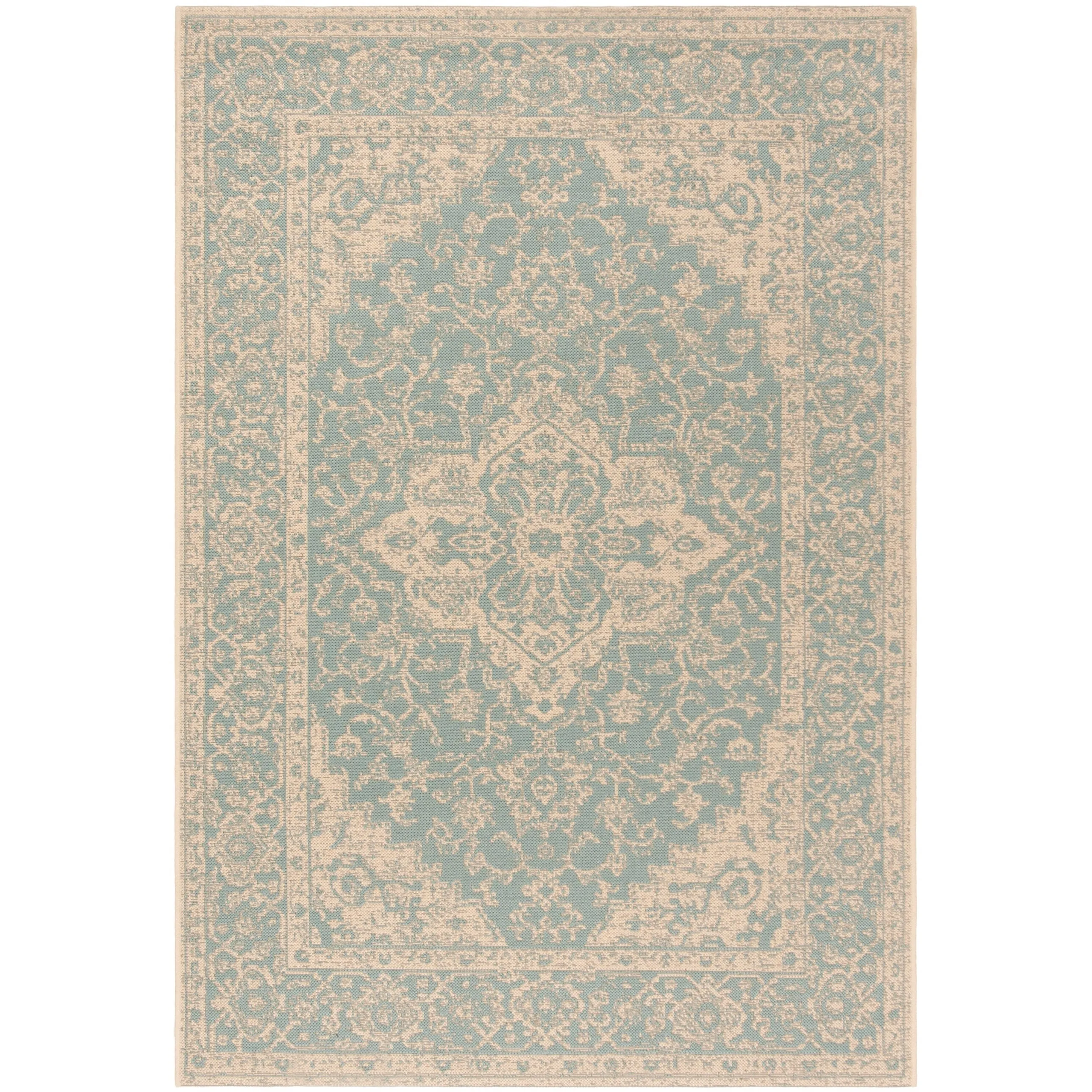 SAFAVIEH Linden Louann Indoor/ Outdoor Waterproof Patio Backyard Rug