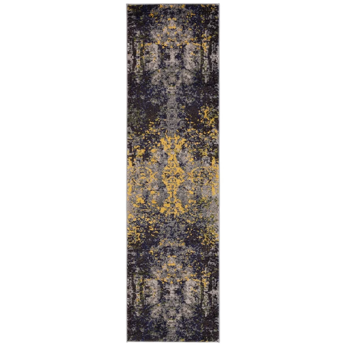 SAFAVIEH Monaco Aftina Abstract Grey Area Rug