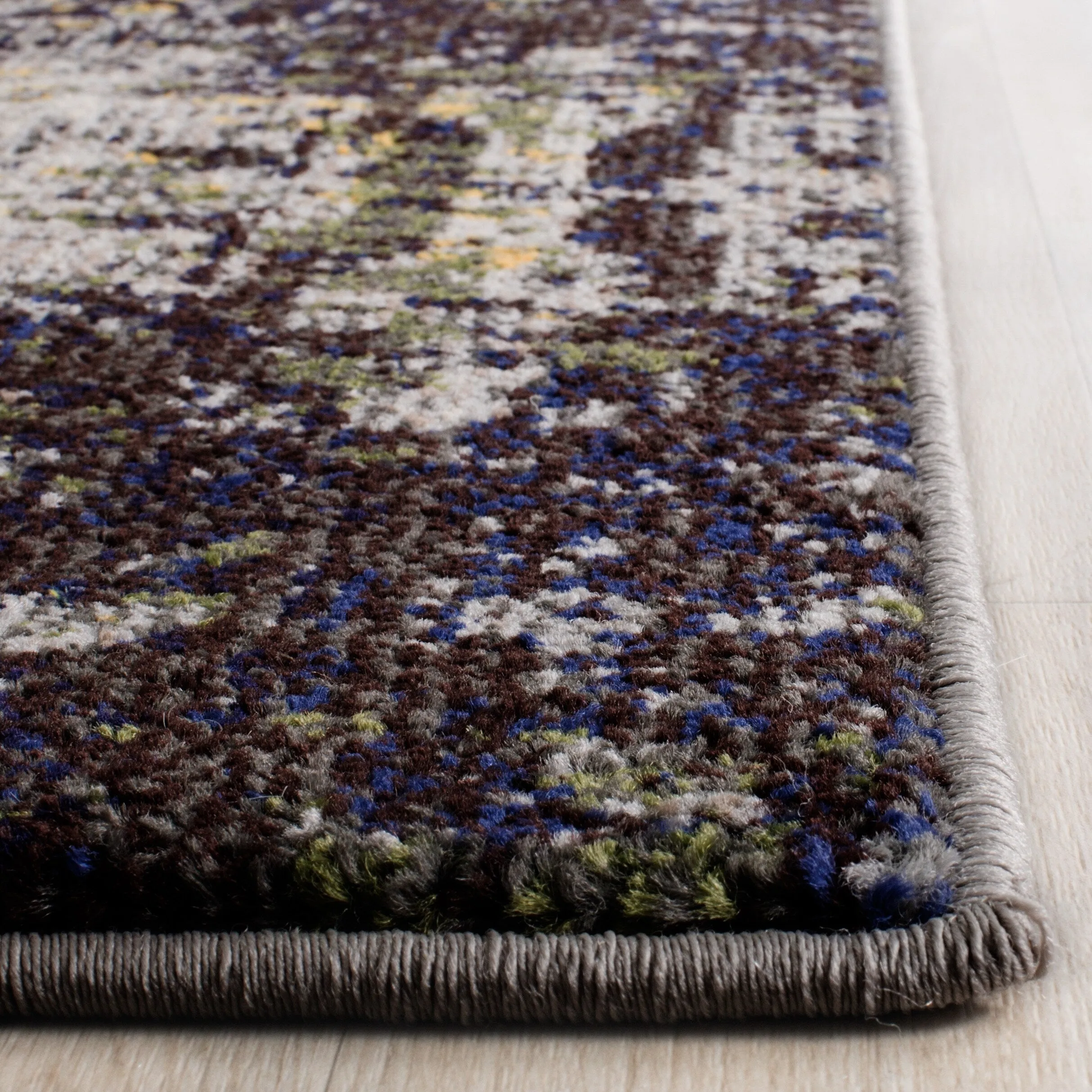 SAFAVIEH Monaco Aftina Abstract Grey Area Rug