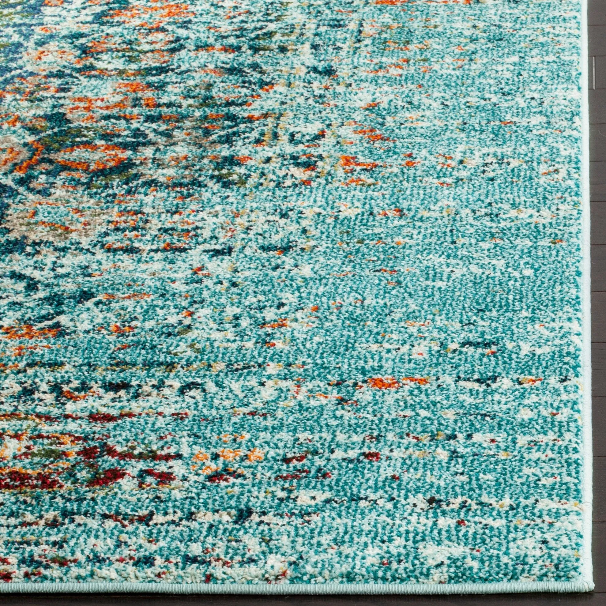 SAFAVIEH Monaco Katty Boho Rug - Blue/Multi - 2' 2 x 12'