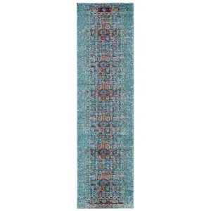 SAFAVIEH Monaco Katty Boho Rug - Blue/Multi - 2' 2 x 12'