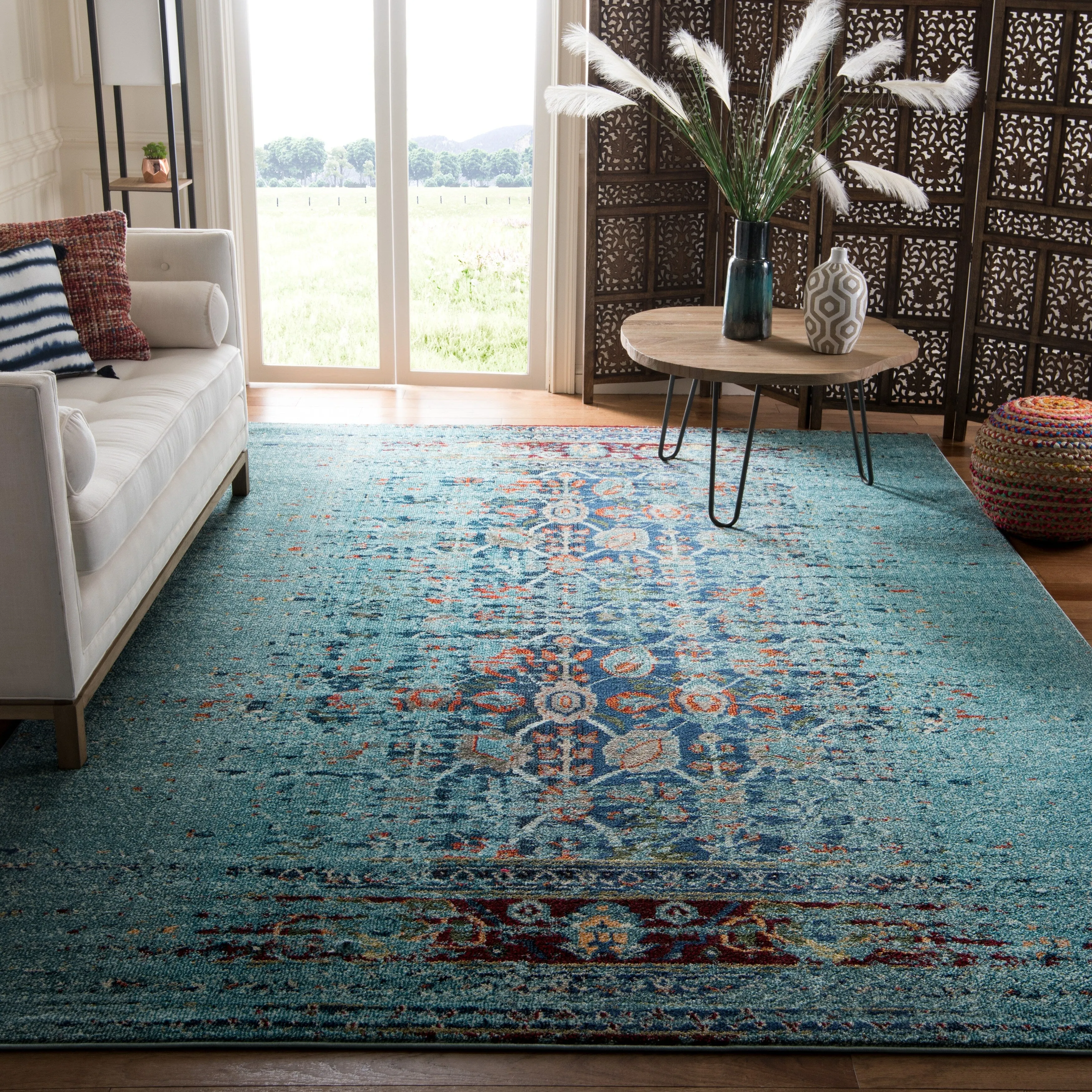 SAFAVIEH Monaco Katty Boho Rug - Blue/Multi - 8' x 11'