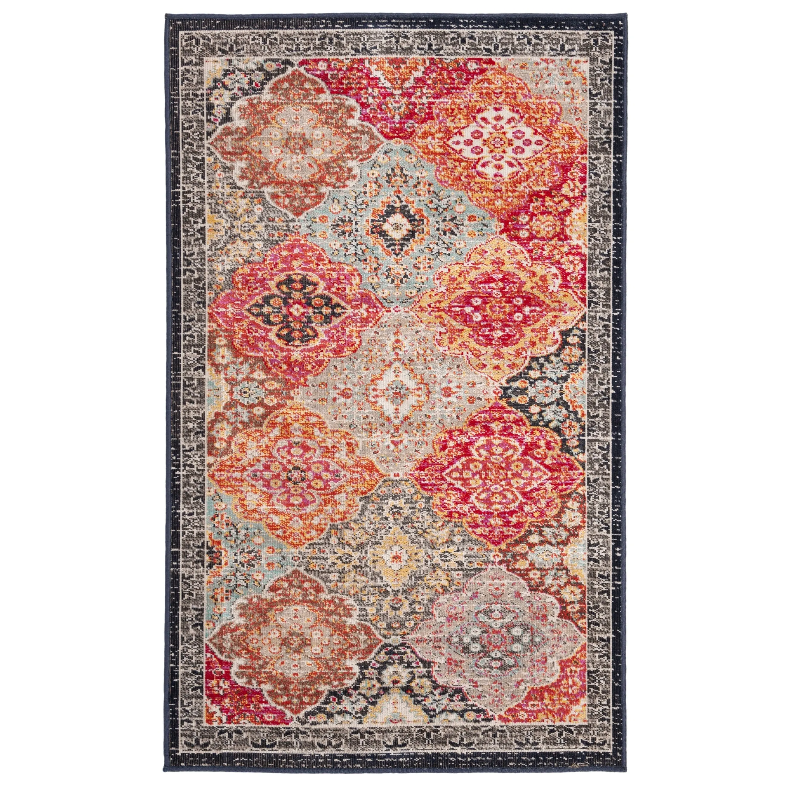 SAFAVIEH Montage Sidonia Indoor/ Outdoor Waterproof Patio Backyard Rug