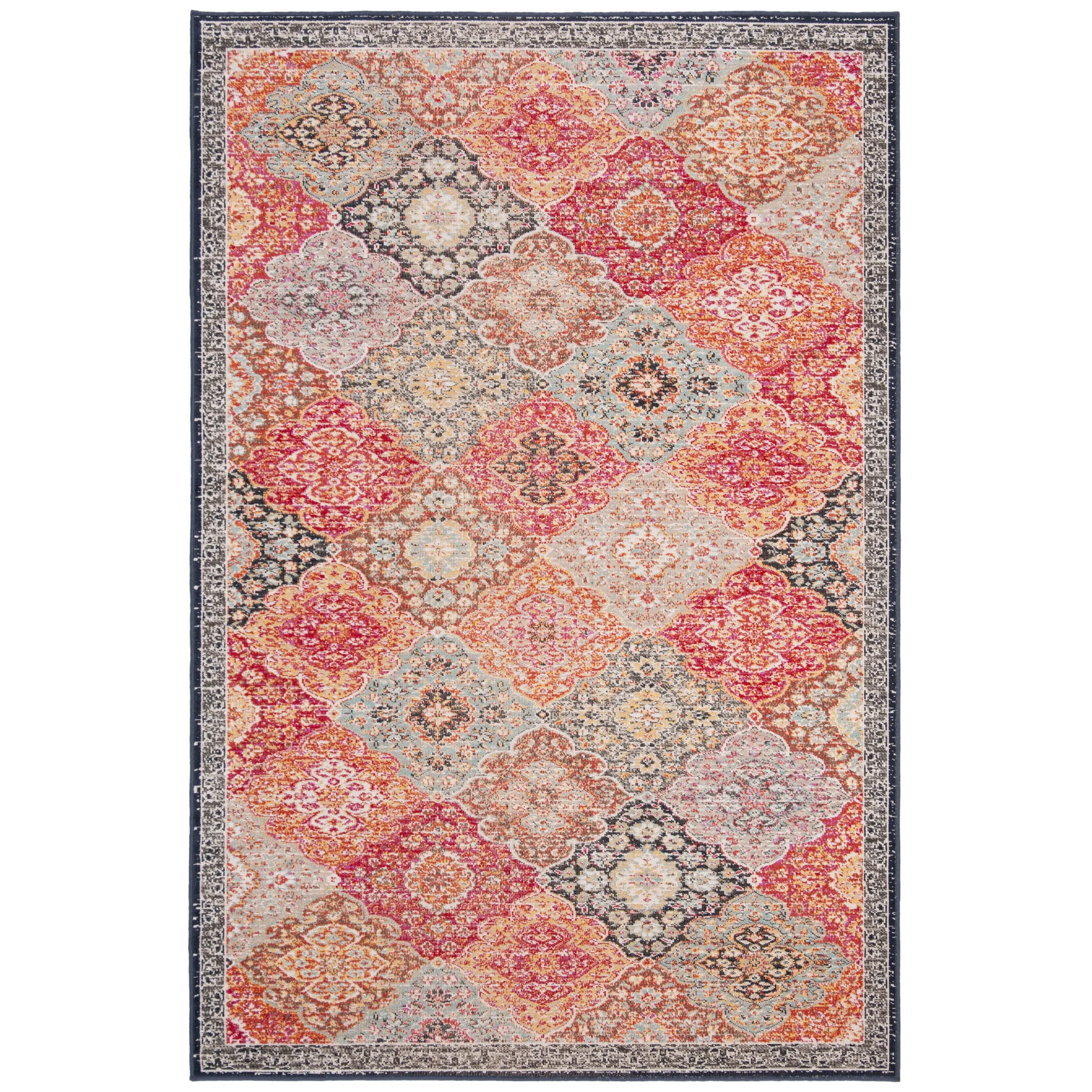 SAFAVIEH Montage Sidonia Indoor/ Outdoor Waterproof Patio Backyard Rug