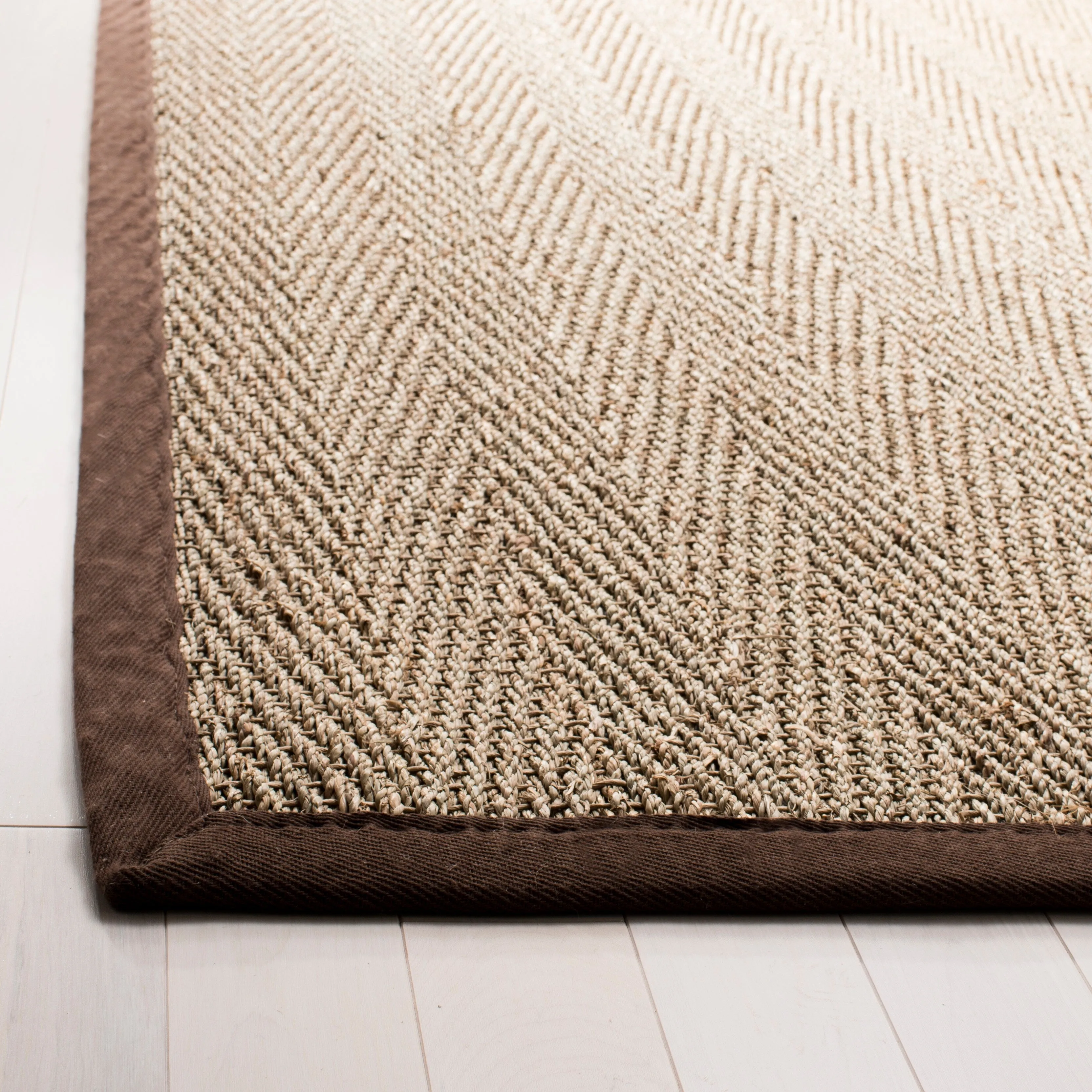 SAFAVIEH Natural Fiber Trilby Herringbone Seagrass Rug