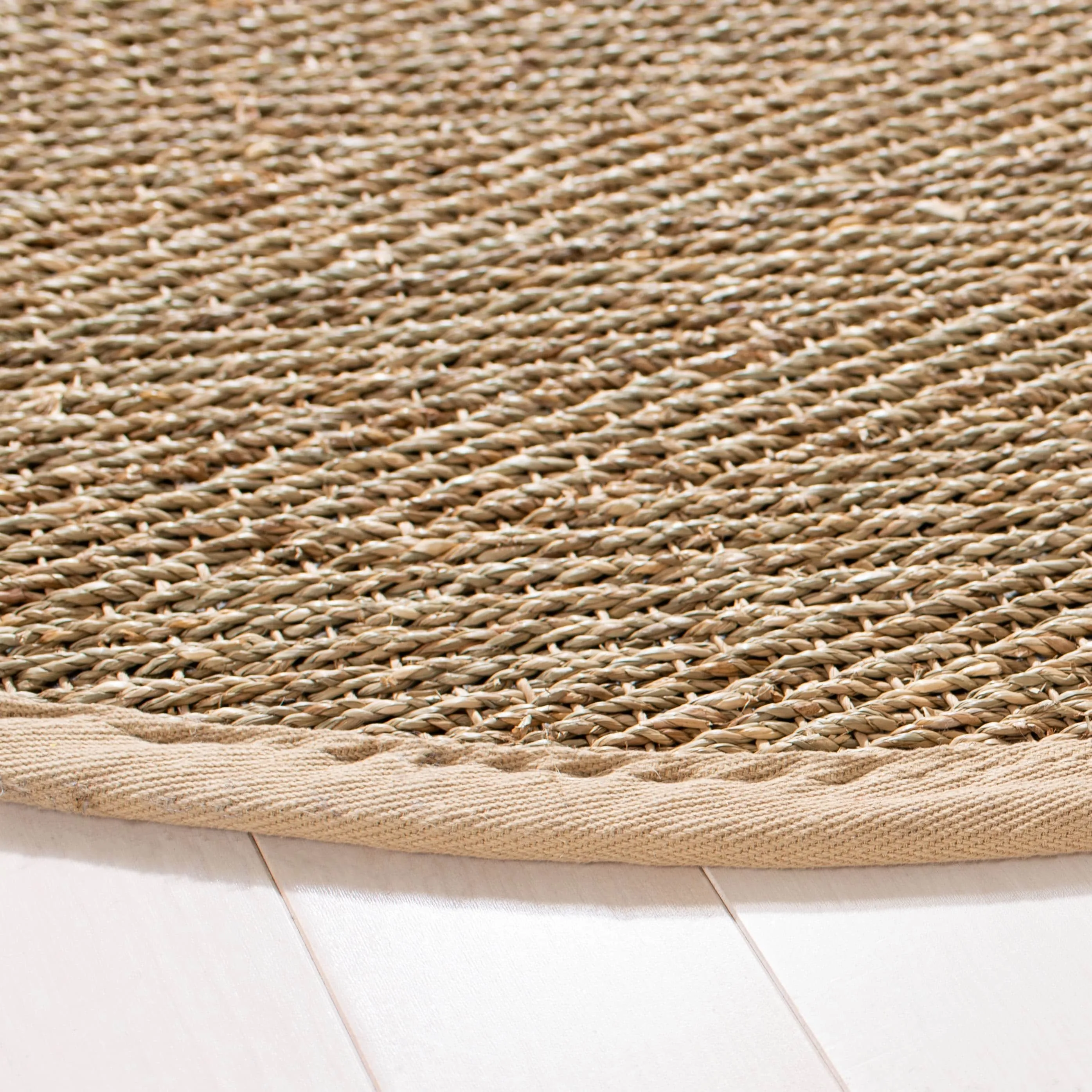 SAFAVIEH Natural Fiber Trilby Herringbone Seagrass Rug