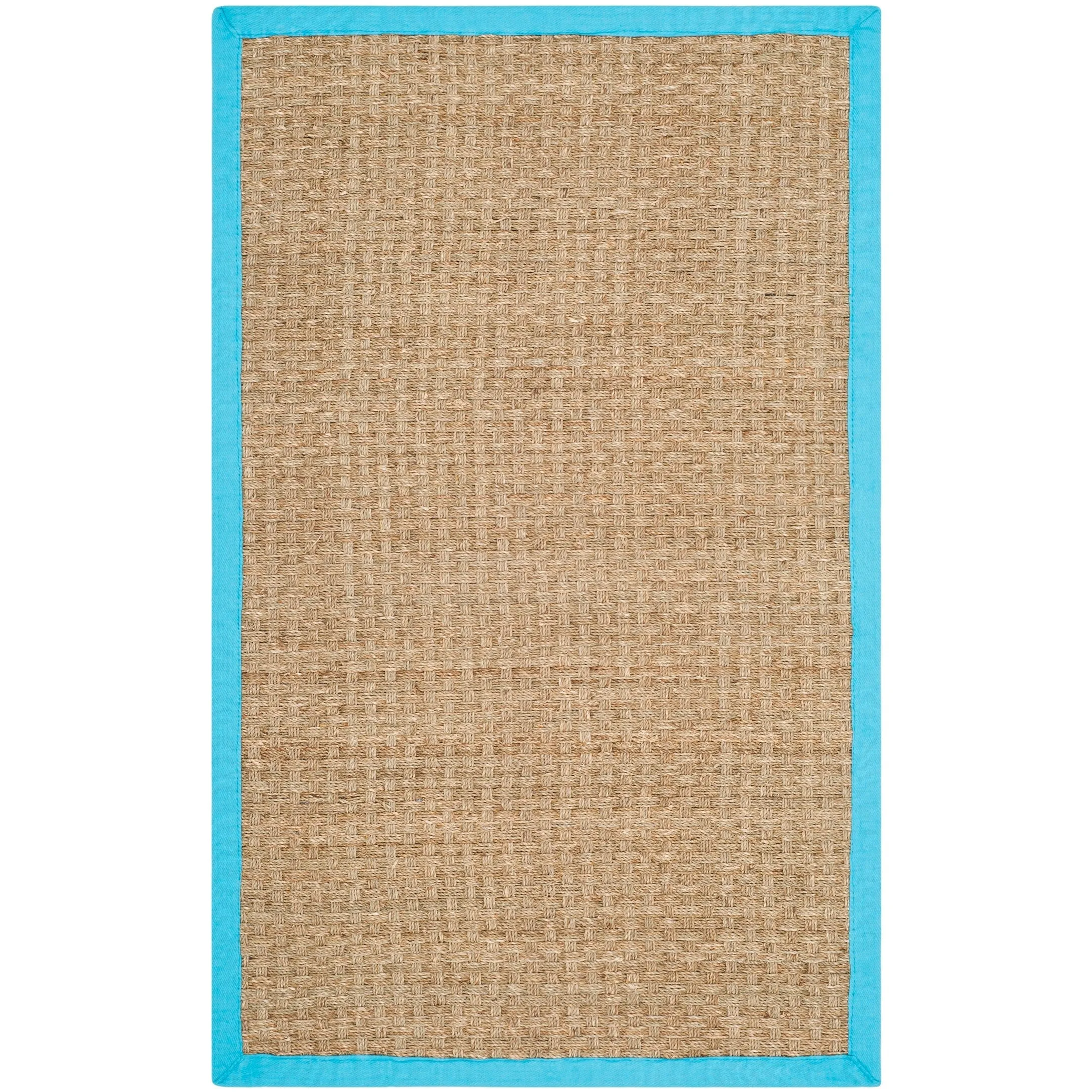 SAFAVIEH Natural Fiber Zymryd Basketweave Seagrass Rug