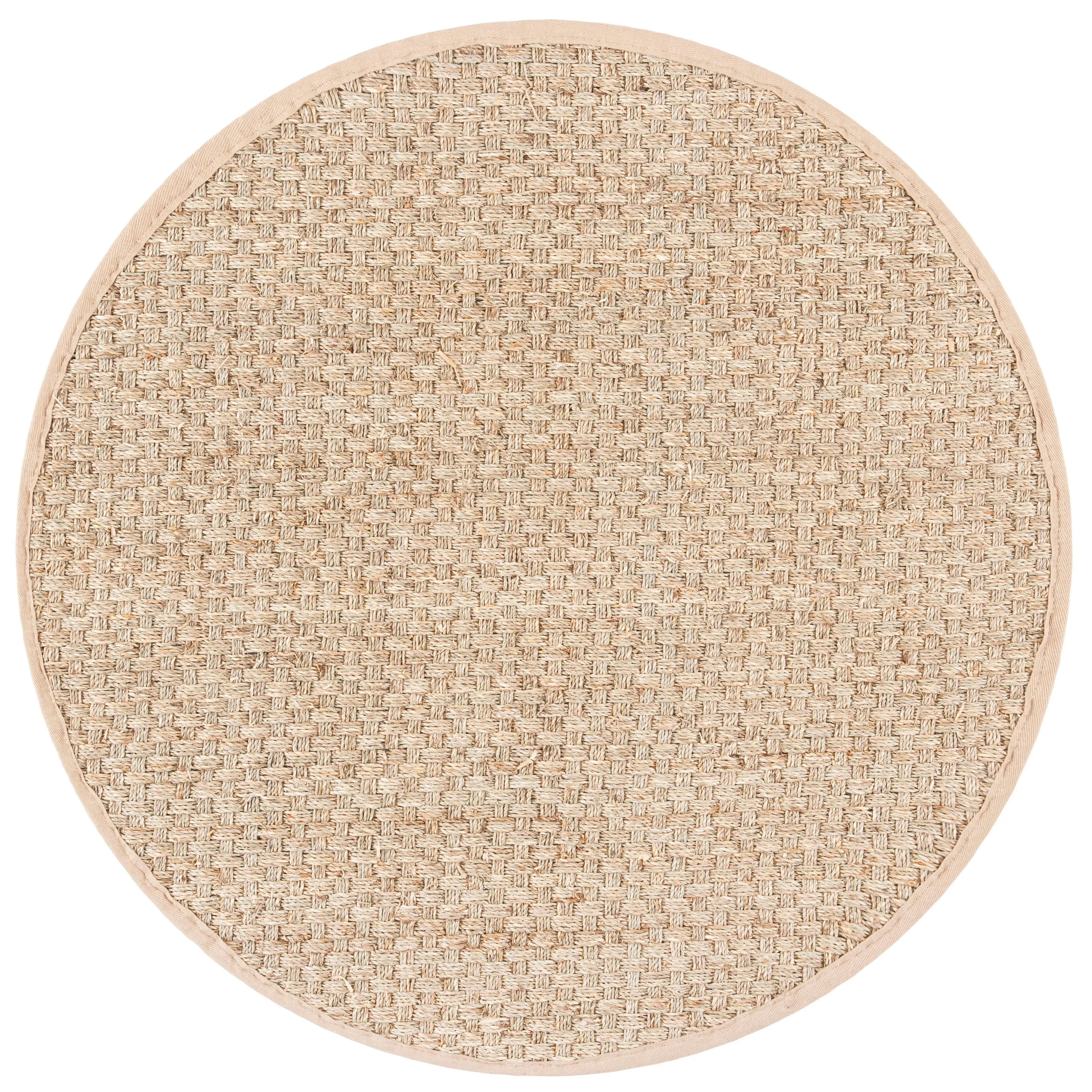 SAFAVIEH Natural Fiber Zymryd Basketweave Seagrass Rug