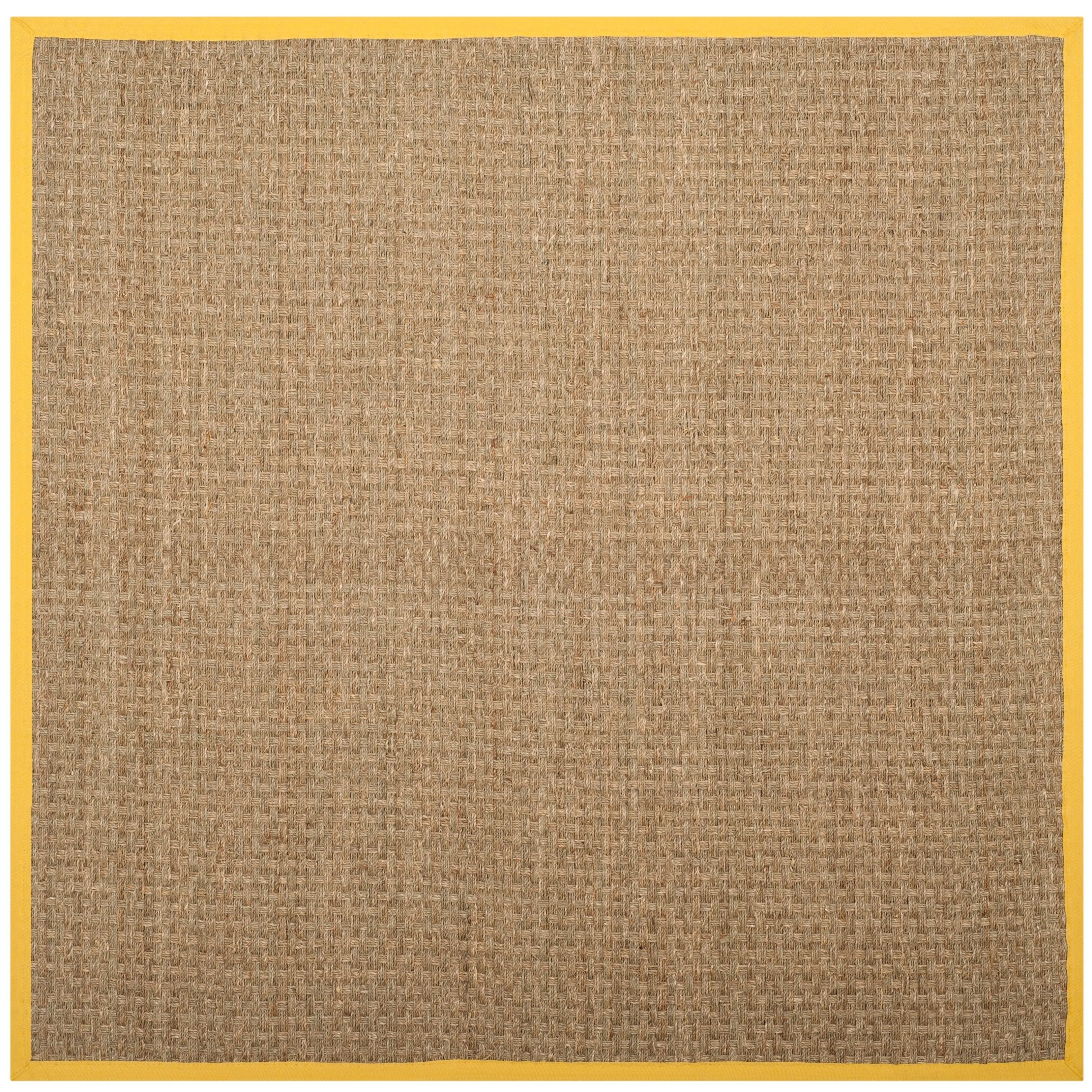 SAFAVIEH Natural Fiber Zymryd Basketweave Seagrass Rug