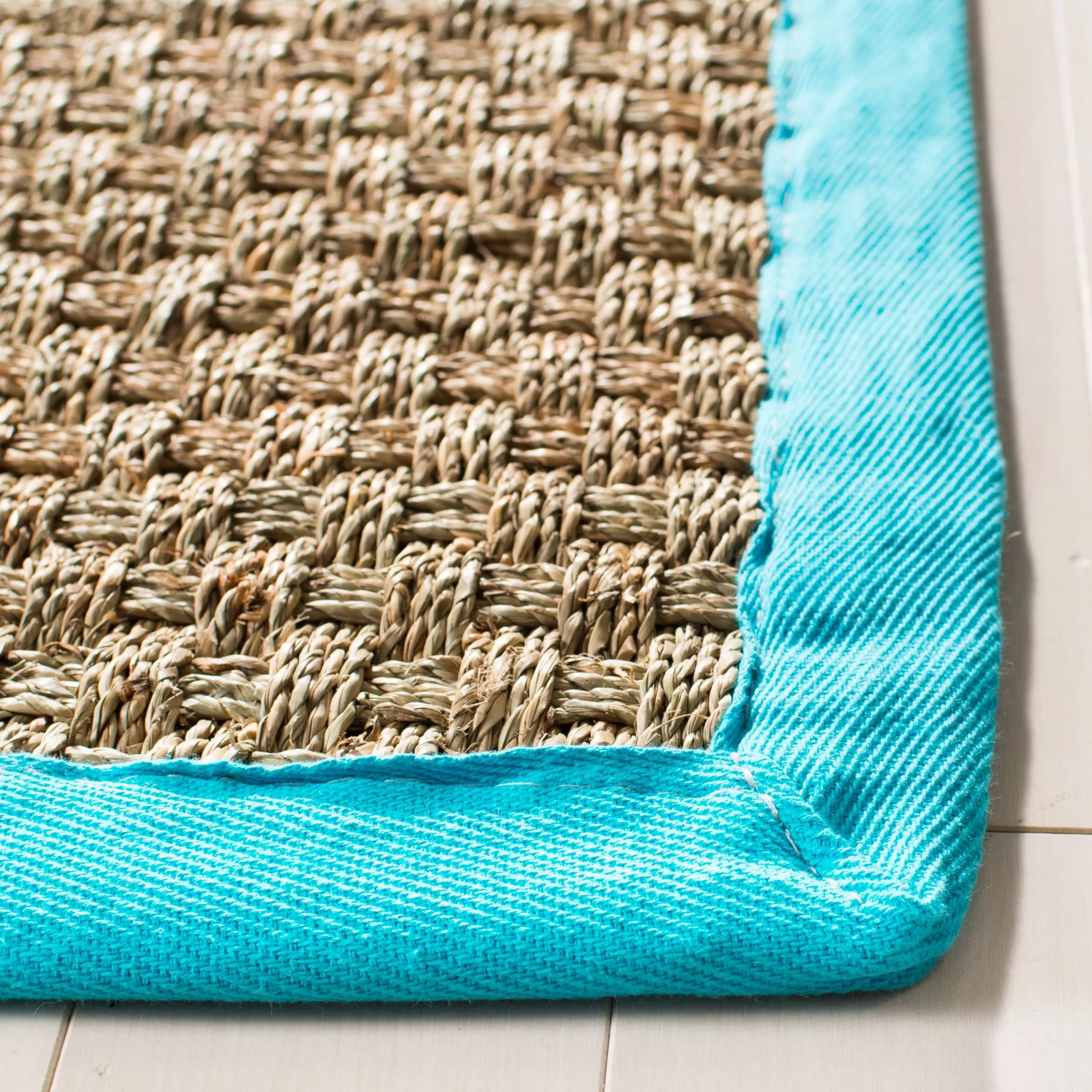 SAFAVIEH Natural Fiber Zymryd Basketweave Seagrass Rug