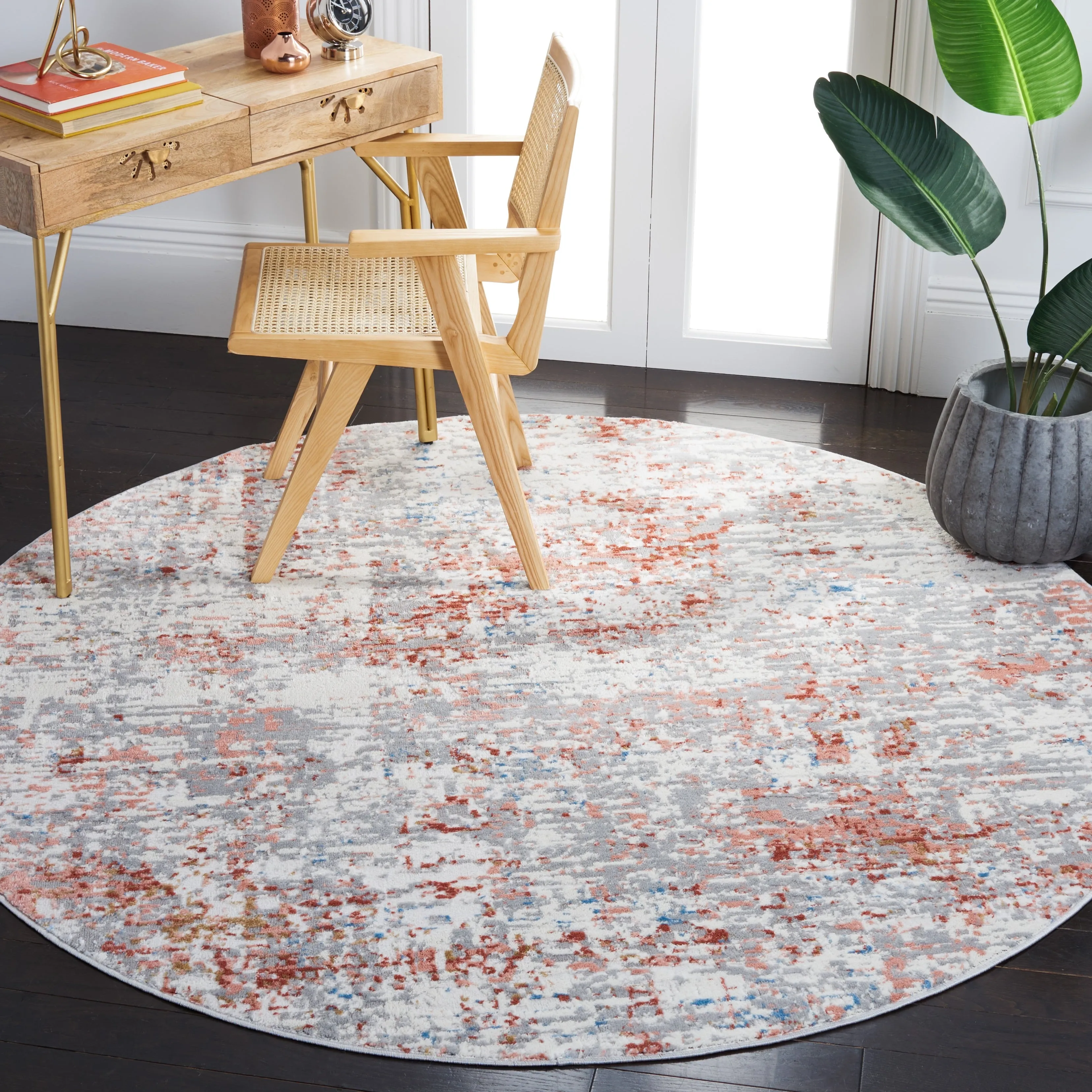 SAFAVIEH Shivan Sine Modern Abstract Rug