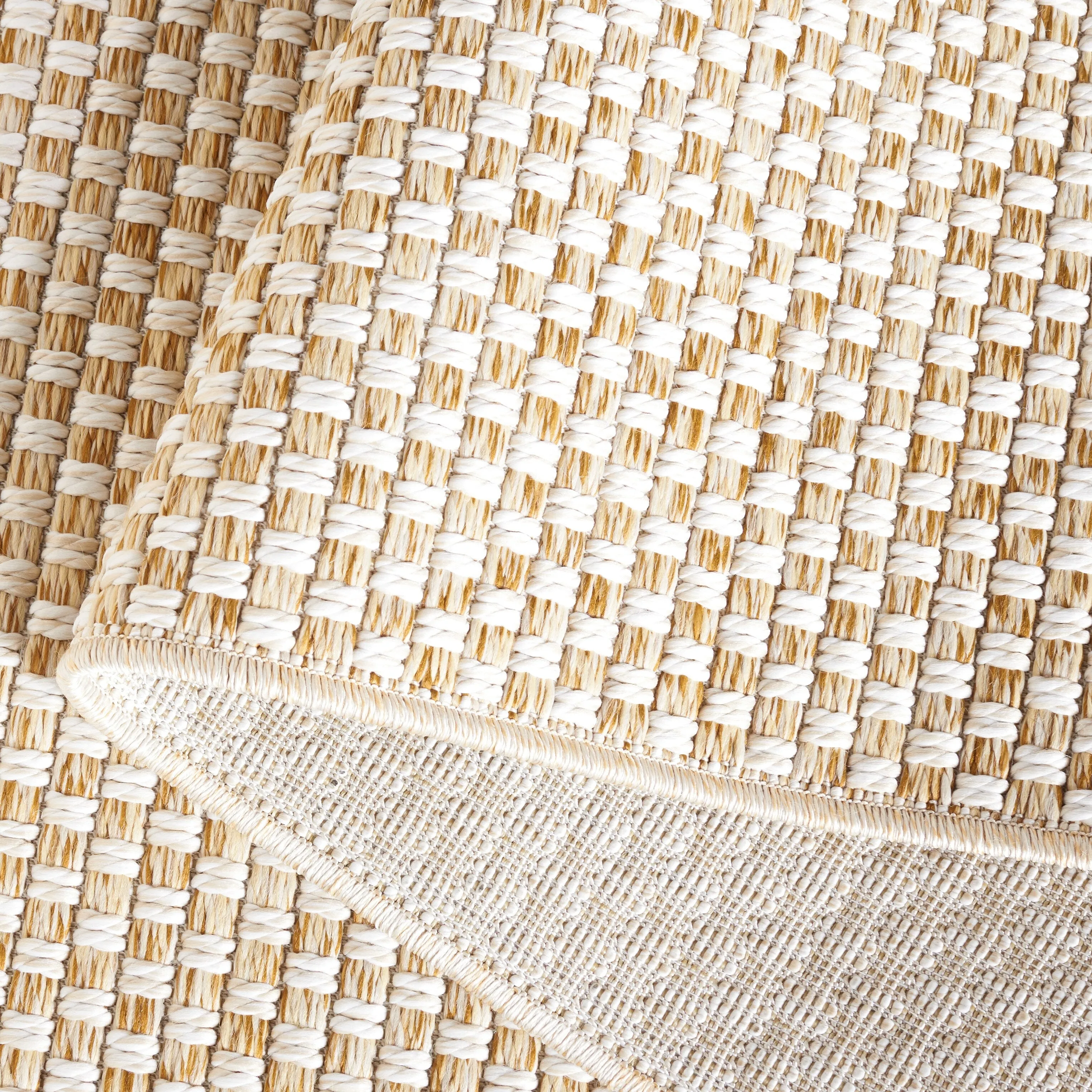 SAFAVIEH Sisal All-Weather Zhanat Transitional Indoor/Outdoor Rug