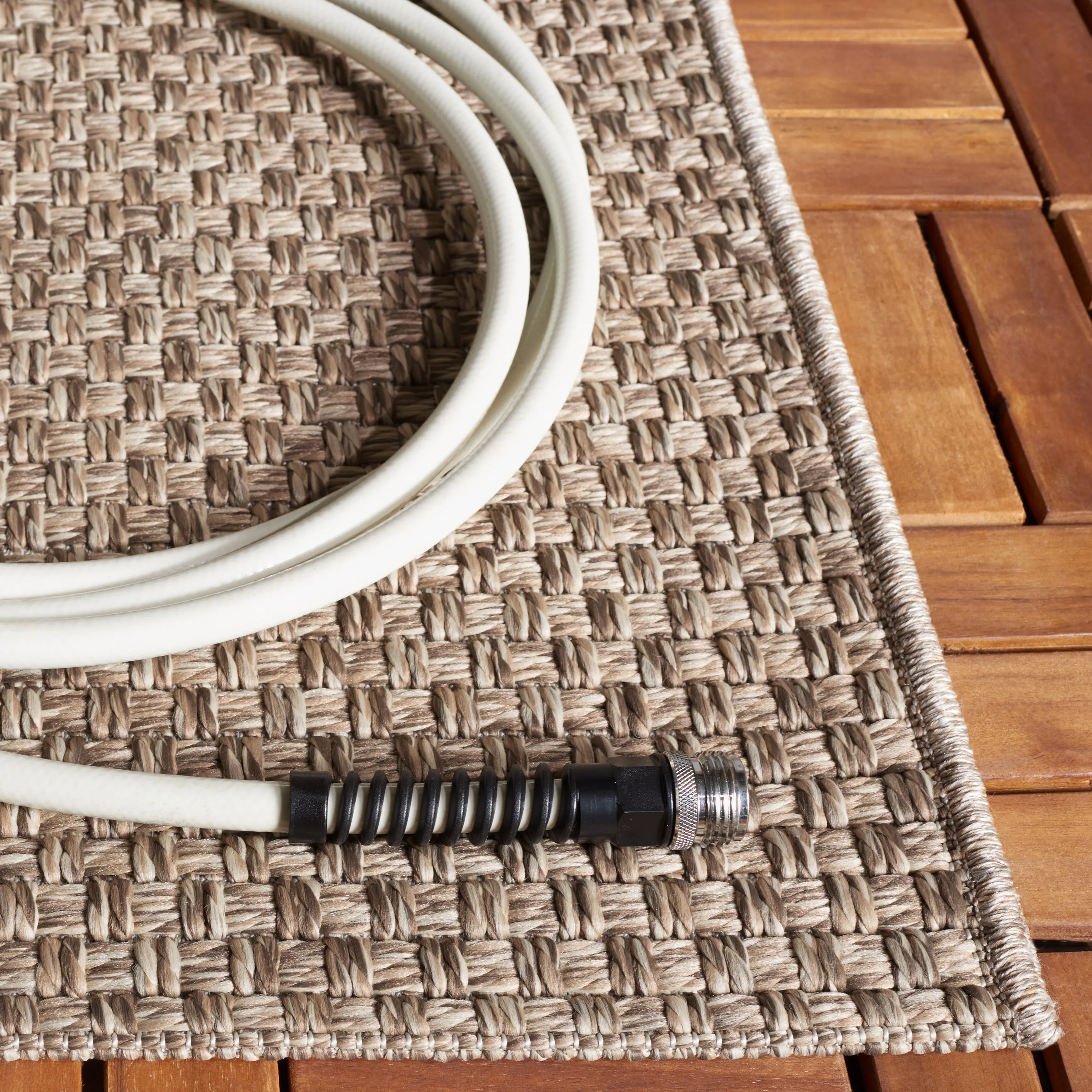 SAFAVIEH Sisal All-Weather Zhanat Transitional Indoor/Outdoor Rug