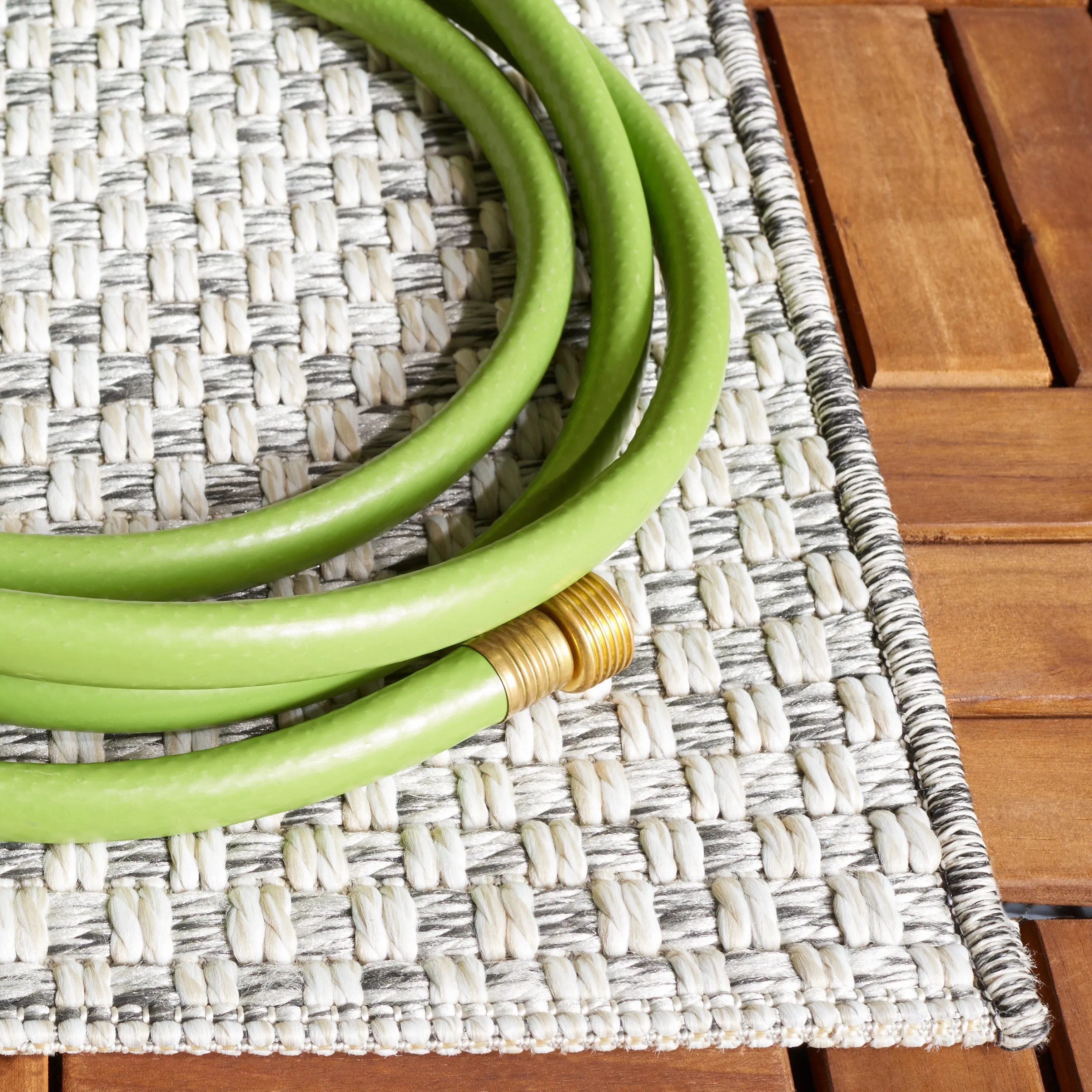 SAFAVIEH Sisal All-Weather Zhanat Transitional Indoor/Outdoor Rug