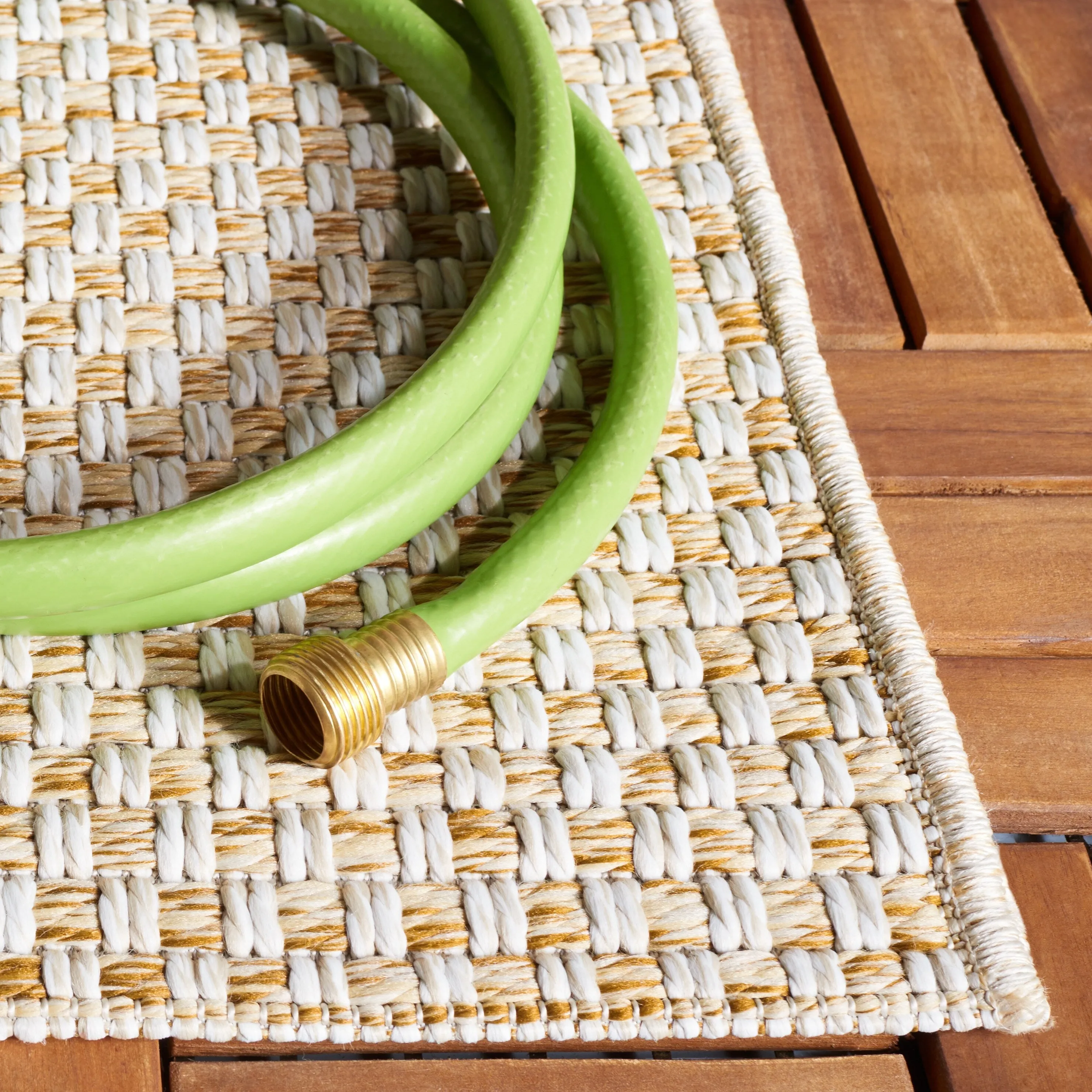 SAFAVIEH Sisal All-Weather Zhanat Transitional Indoor/Outdoor Rug