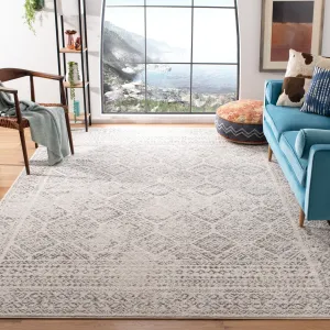 SAFAVIEH Tulum Yolonda Rustic Moroccan Boho Rug - Ivory/Grey - 10' x 13'