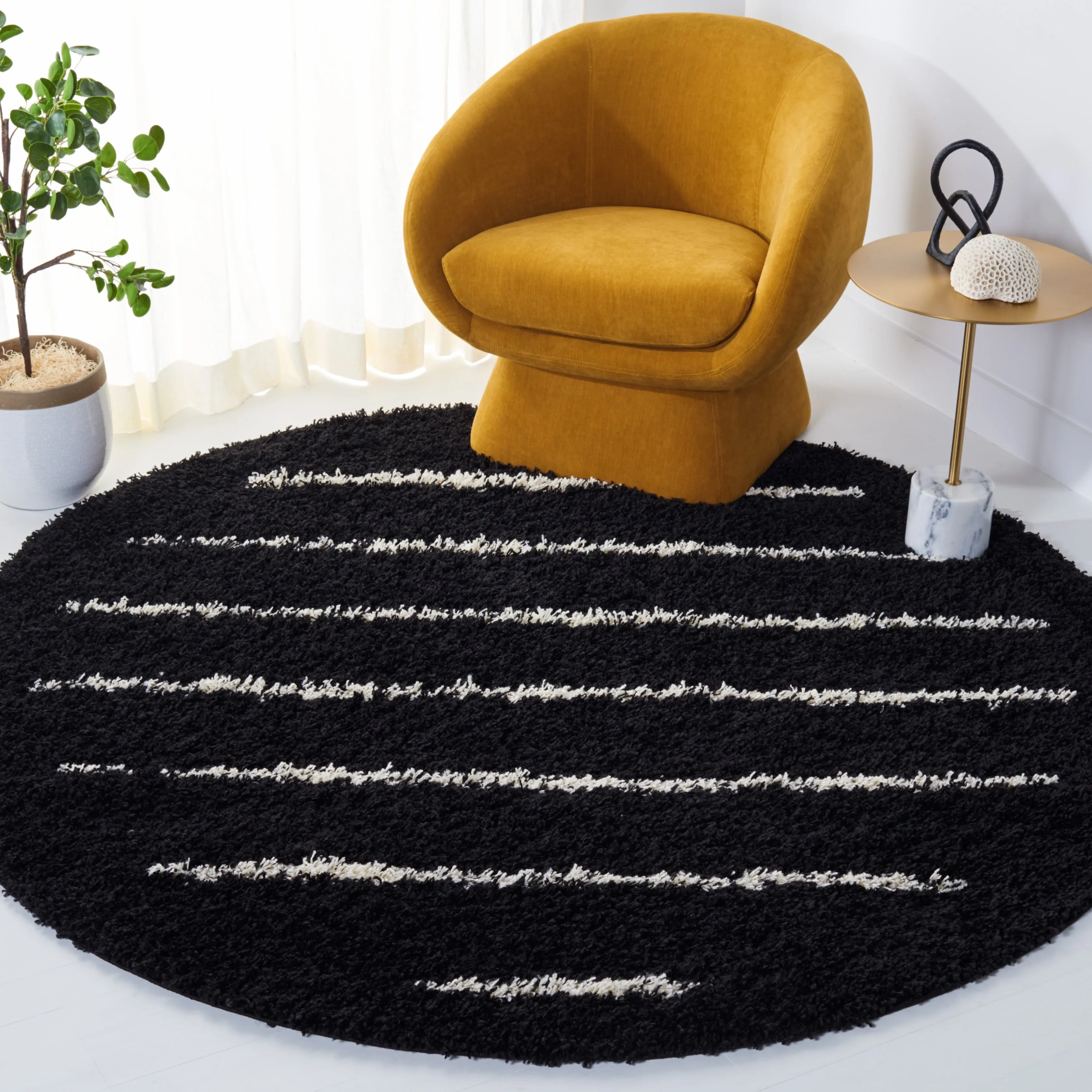 SAFAVIEH Venus Shag Zoea 1.75-inch Thick Rug