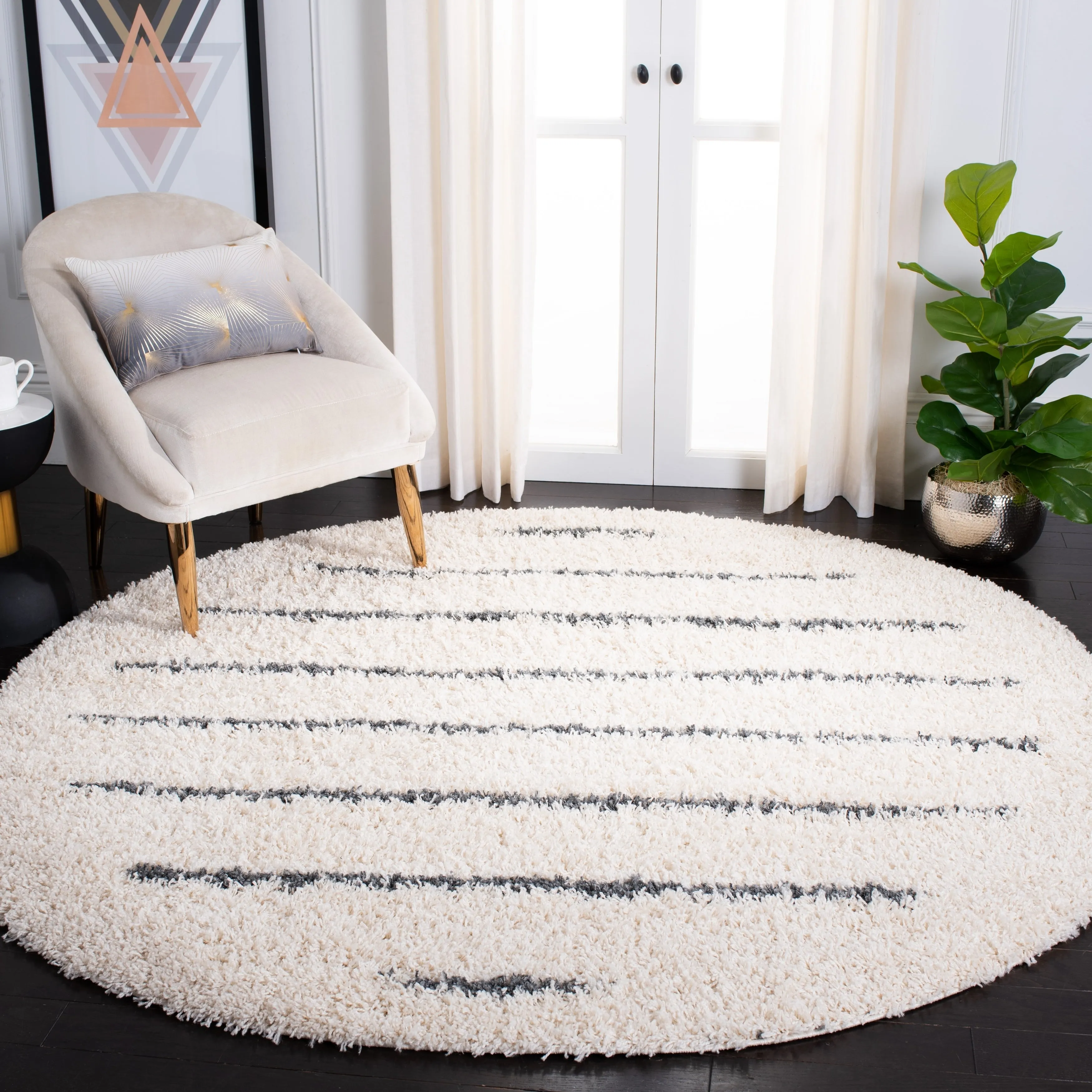 SAFAVIEH Venus Shag Zoea 1.75-inch Thick Rug