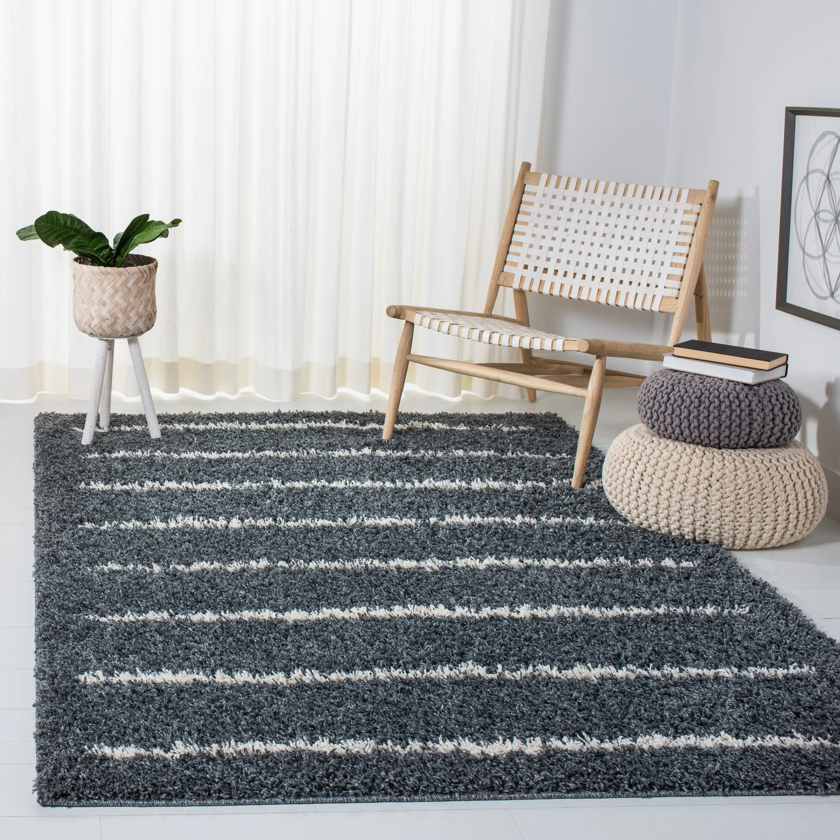 SAFAVIEH Venus Shag Zoea 1.75-inch Thick Rug