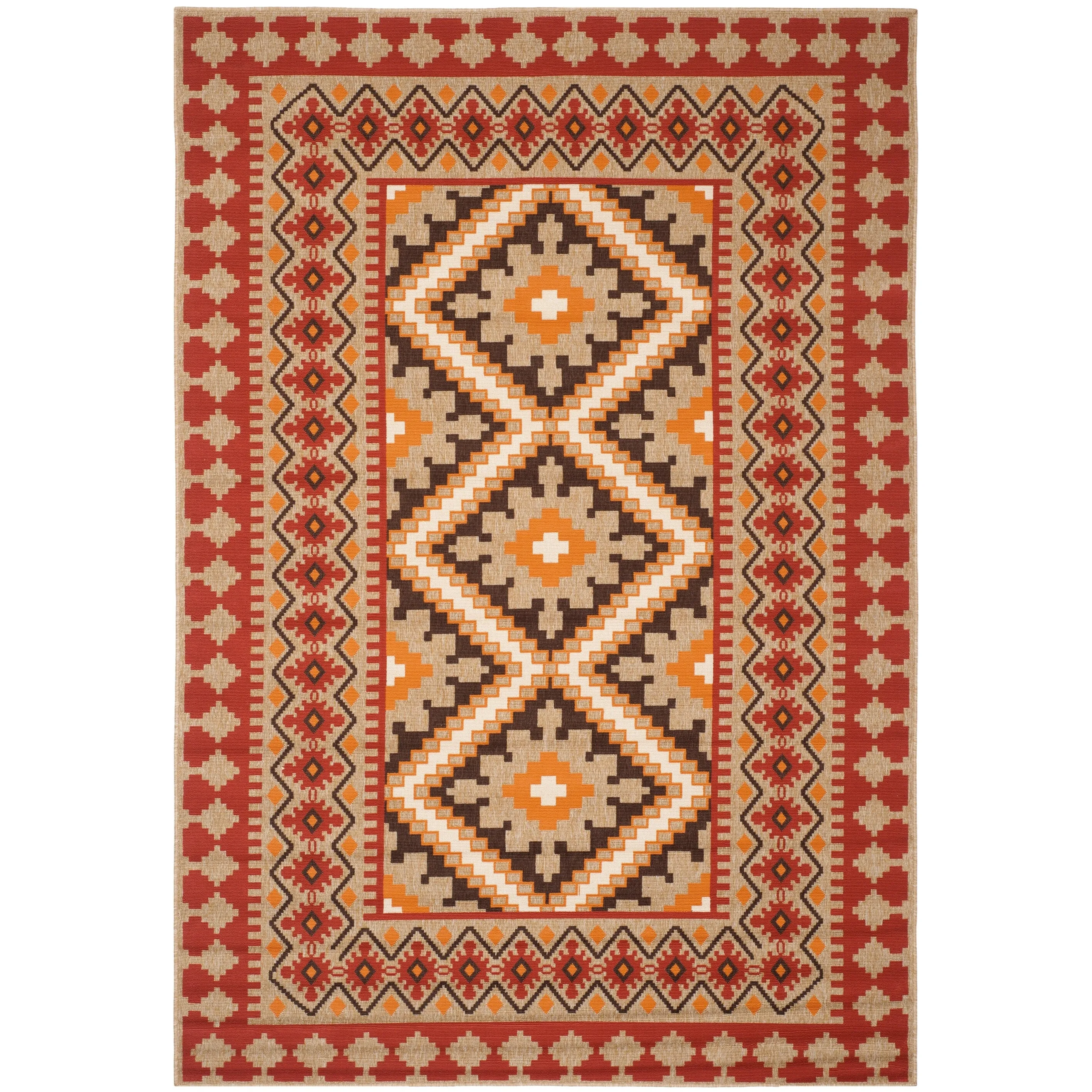 SAFAVIEH Veranda Rita Indoor/ Outdoor Waterproof Patio Backyard Rug