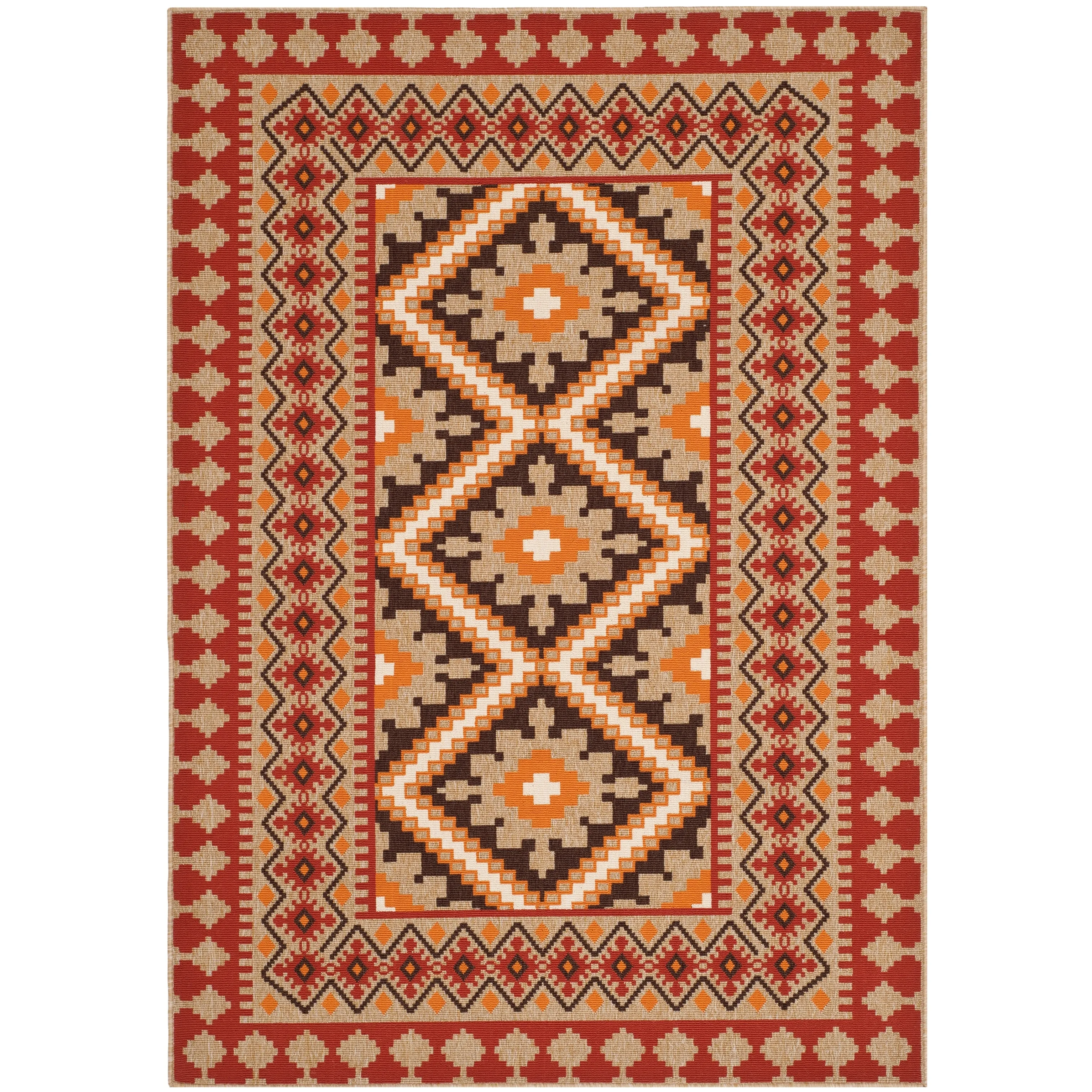 SAFAVIEH Veranda Rita Indoor/ Outdoor Waterproof Patio Backyard Rug