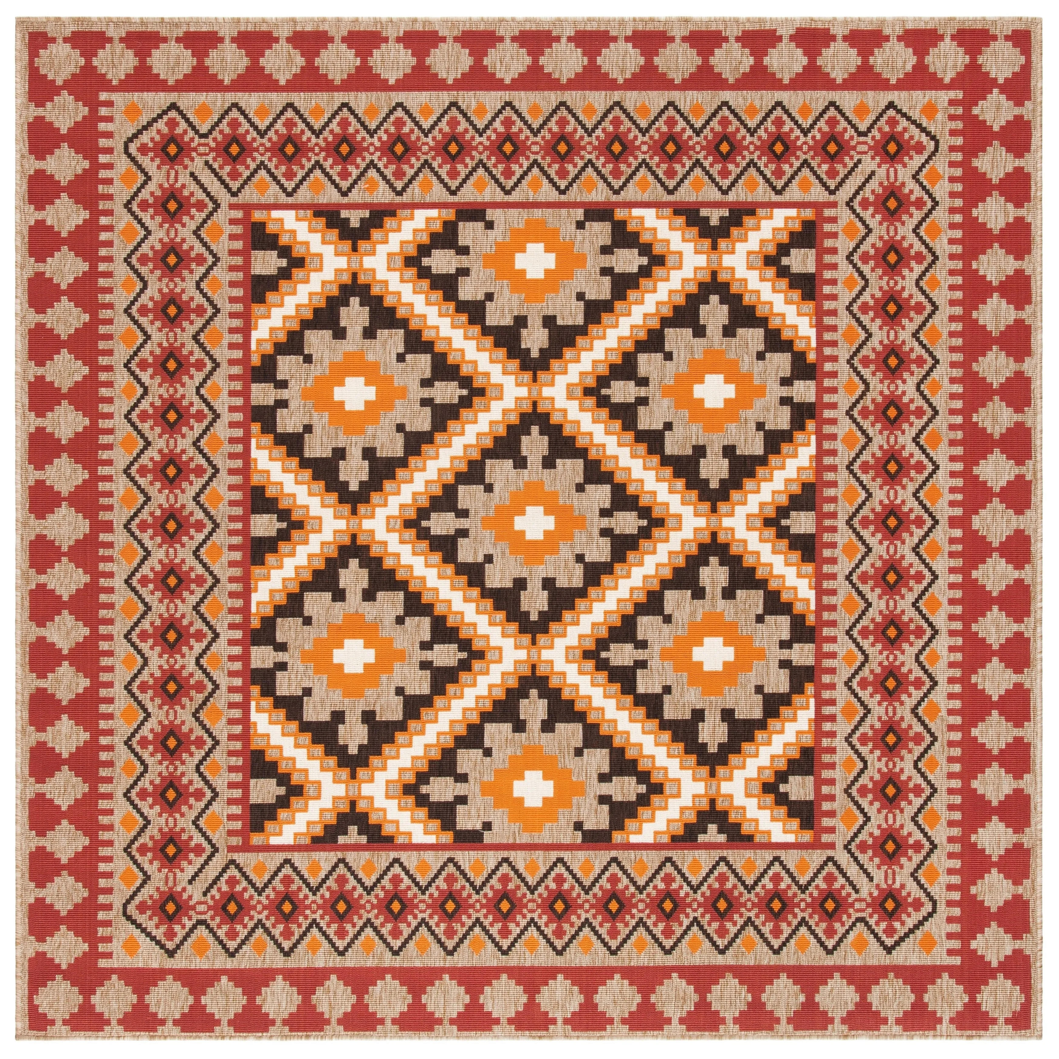 SAFAVIEH Veranda Rita Indoor/ Outdoor Waterproof Patio Backyard Rug