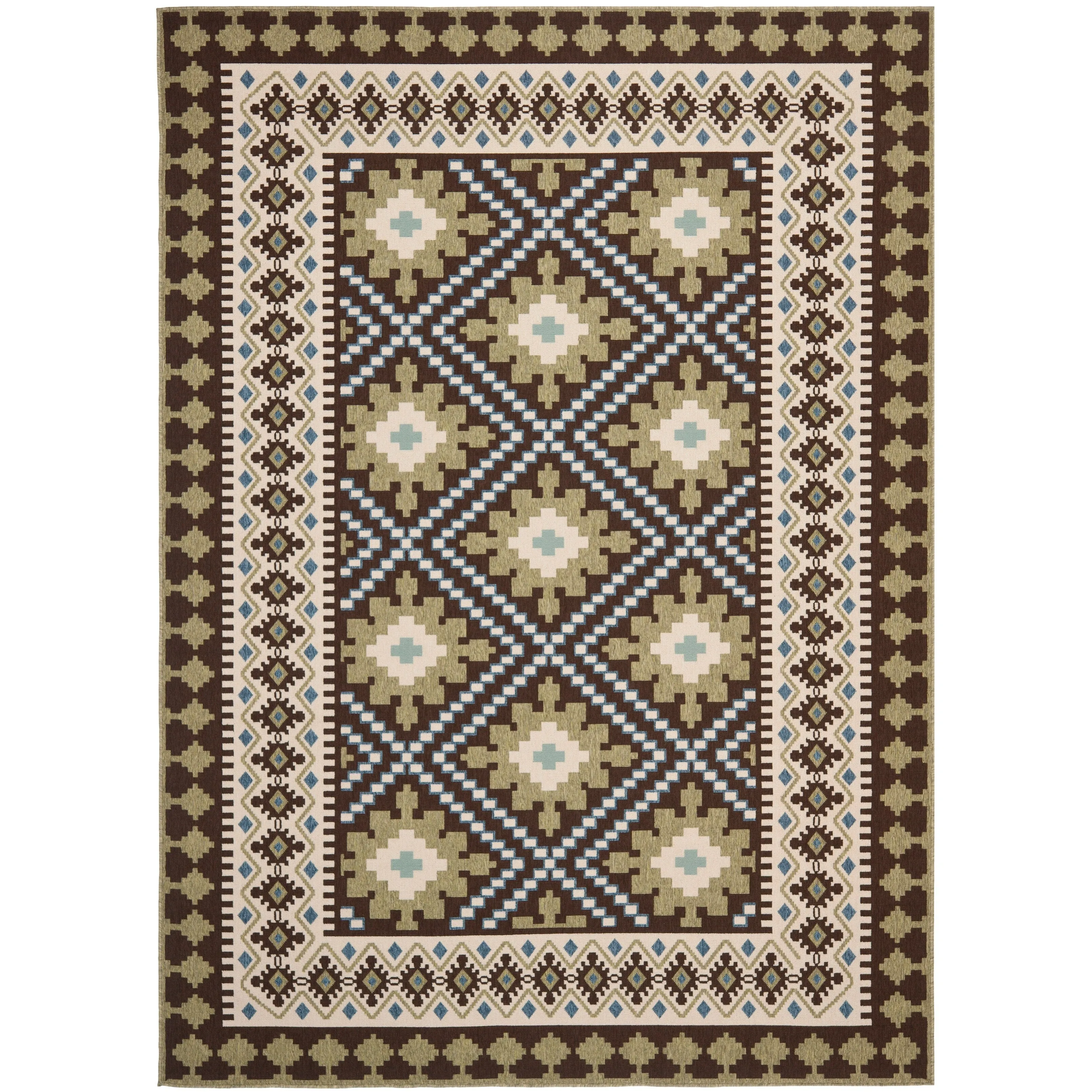 SAFAVIEH Veranda Rita Indoor/ Outdoor Waterproof Patio Backyard Rug