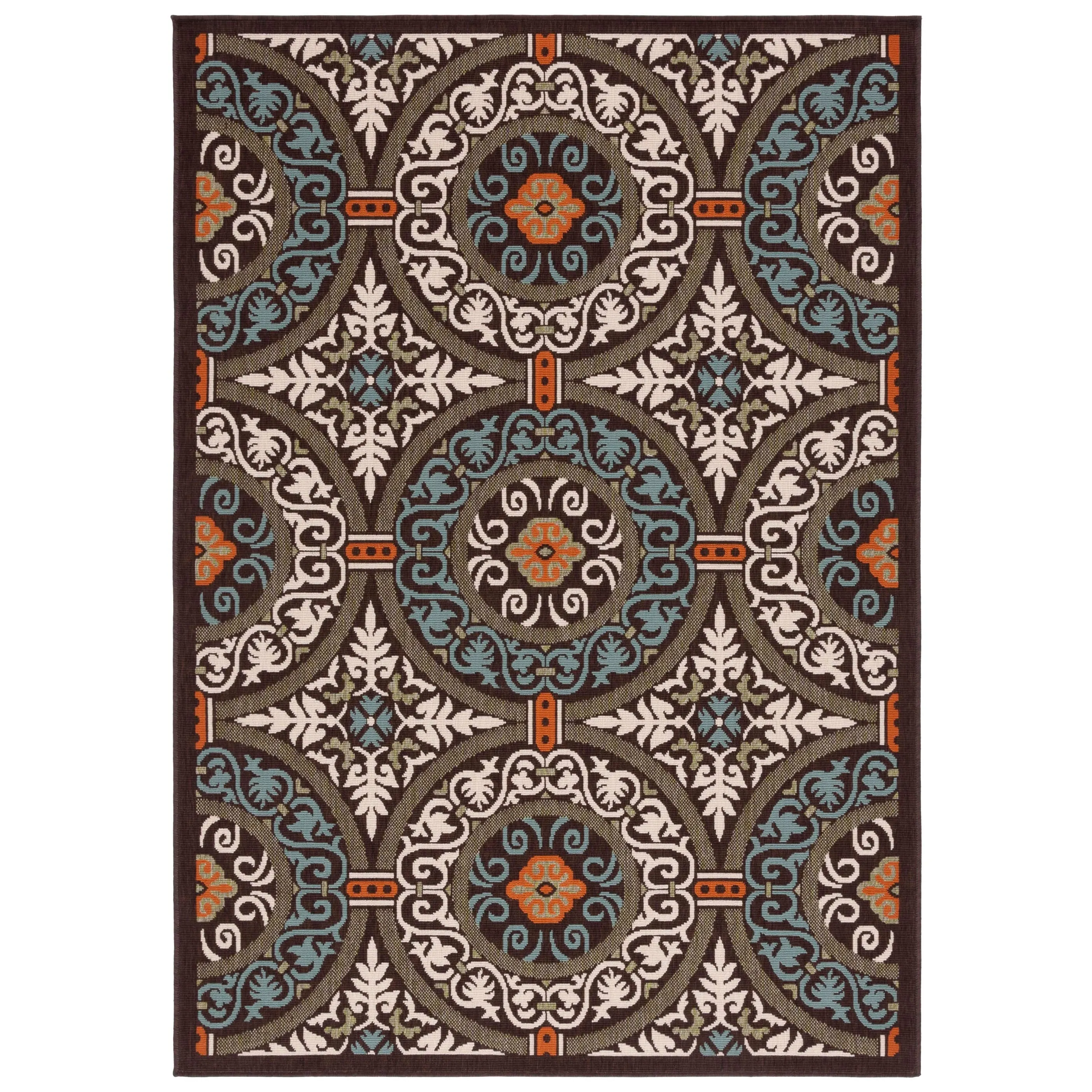 SAFAVIEH Veranda Torunn Indoor/ Outdoor Waterproof Patio Backyard Rug