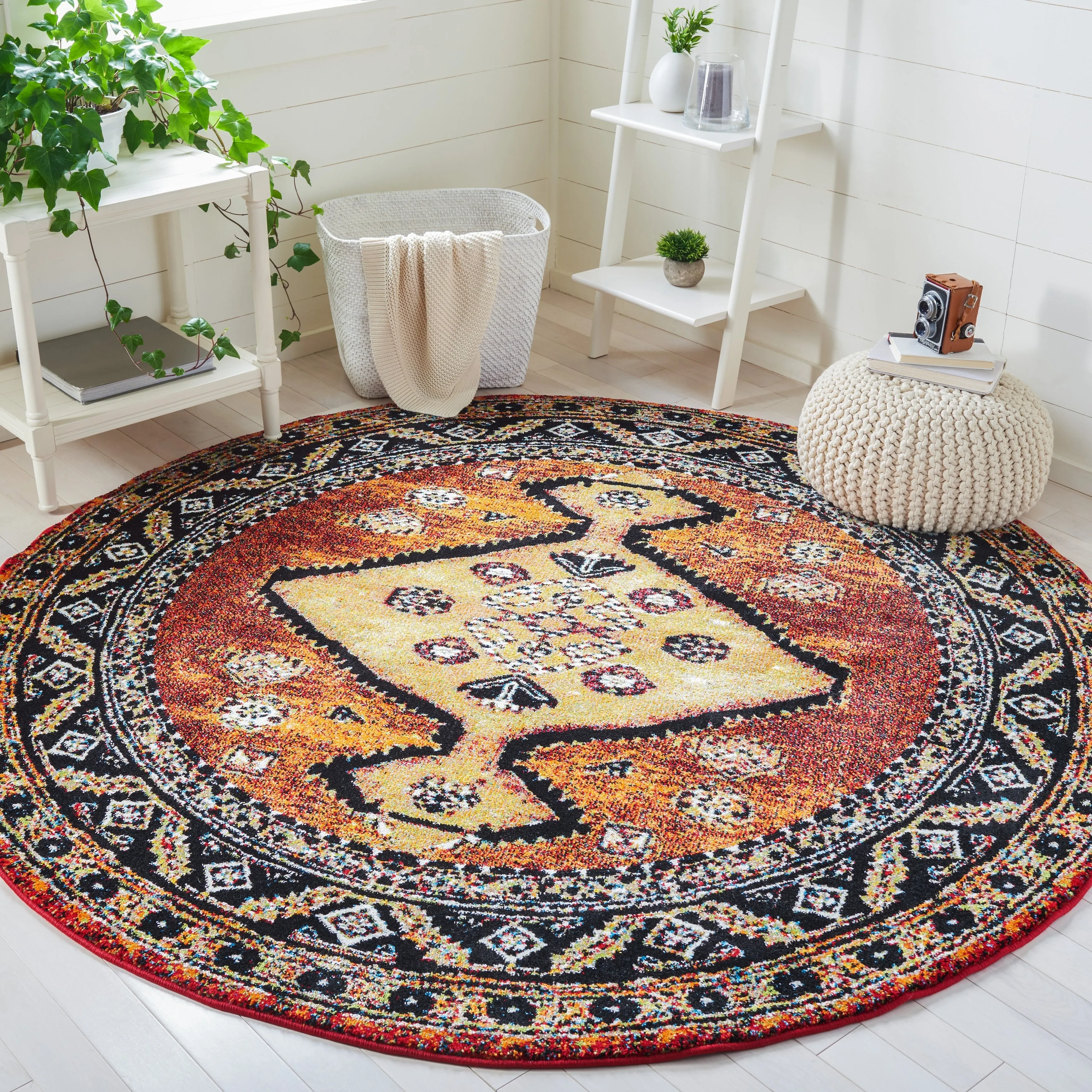 SAFAVIEH Vintage Hamadan Sadiya Traditional Oriental Rug