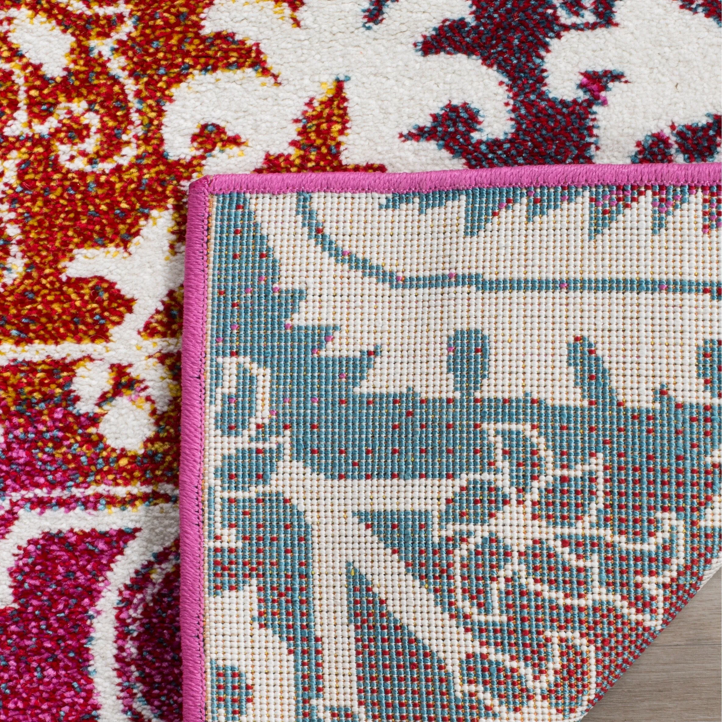 SAFAVIEH Watercolor Alani Modern Abstract Medallion Rug