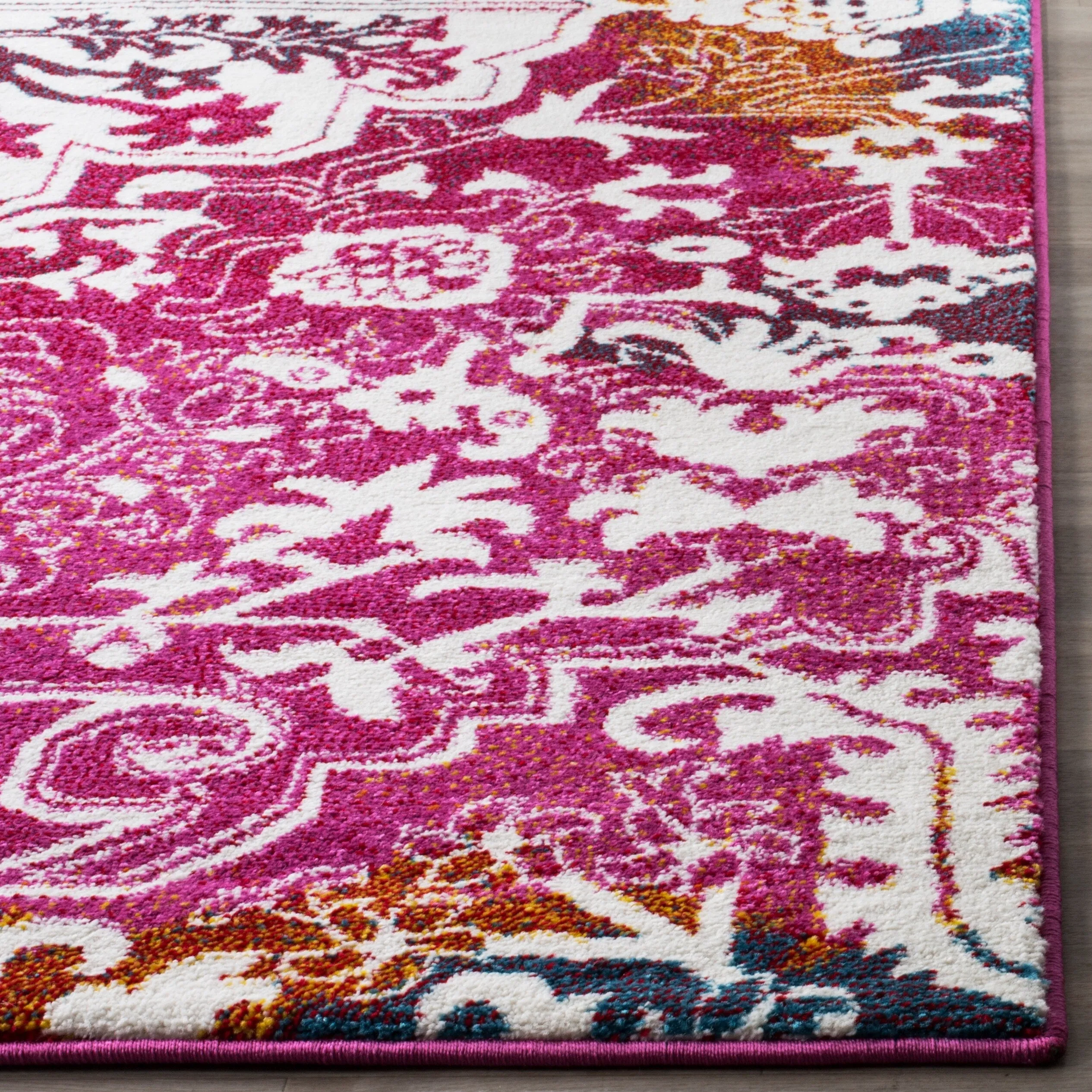 SAFAVIEH Watercolor Alani Modern Abstract Medallion Rug